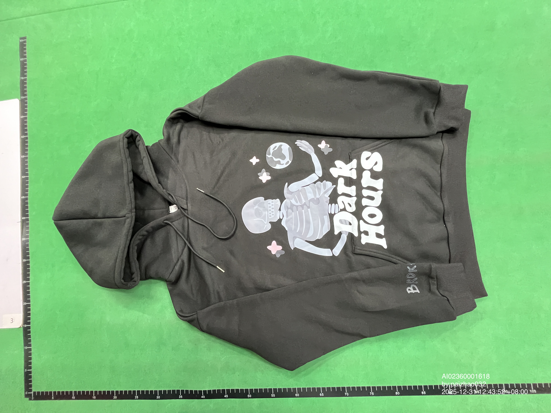 QC Photo - Broken Planet Market Dark Hours Vol. 2 Hoodie