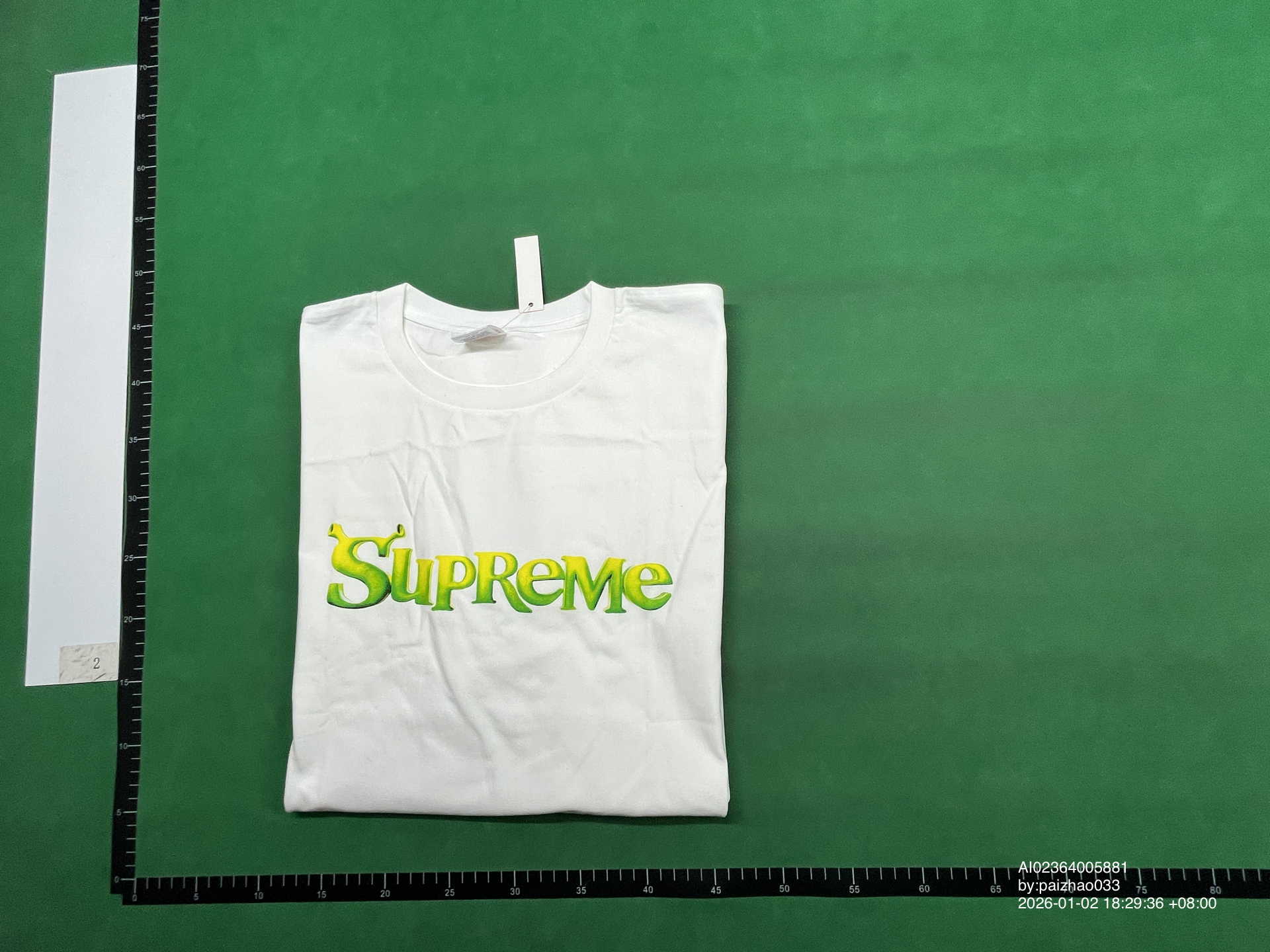 QC Photo - Supreme x Shrek Tee