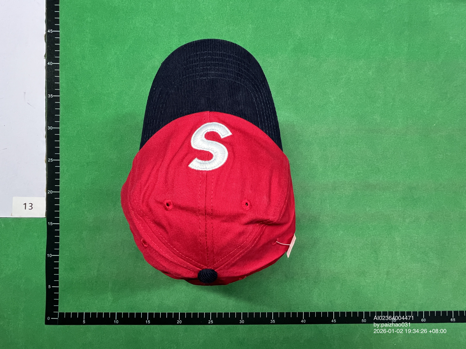 QC Photo - Supreme S Logo Caps