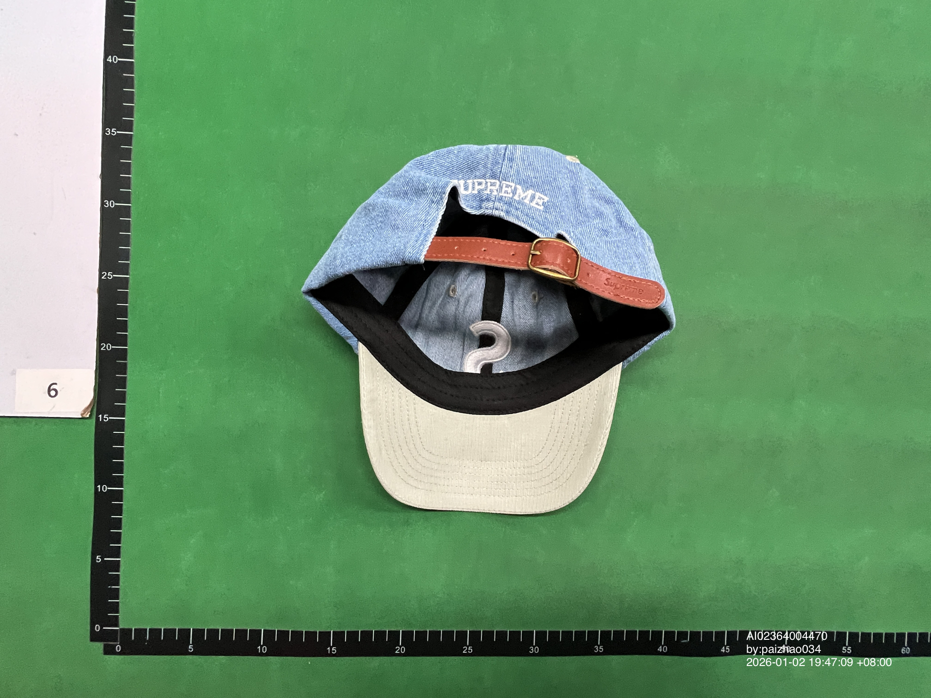 QC Photo - Supreme S Logo Caps