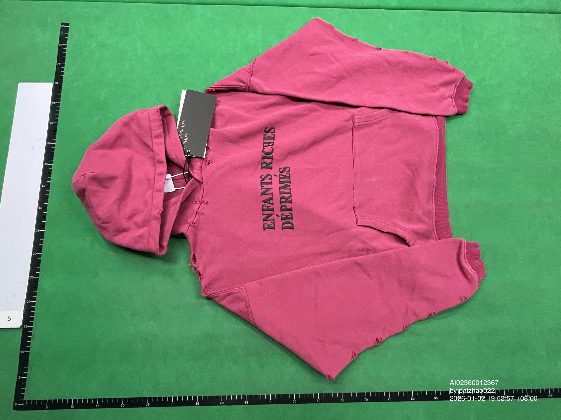 QC Photo - Enfants Riches Deprimes Classic Logo Hoodies
