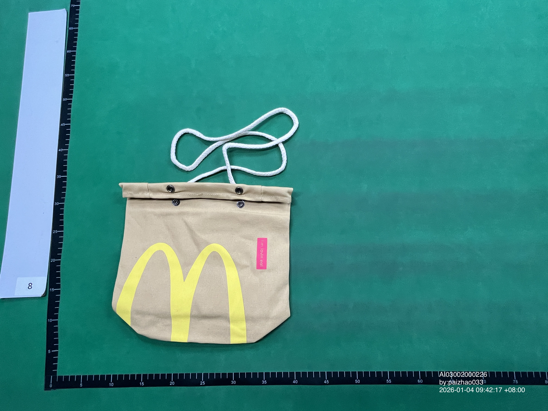 QC Photo - McDonalds Shoulder Bag and Backpack