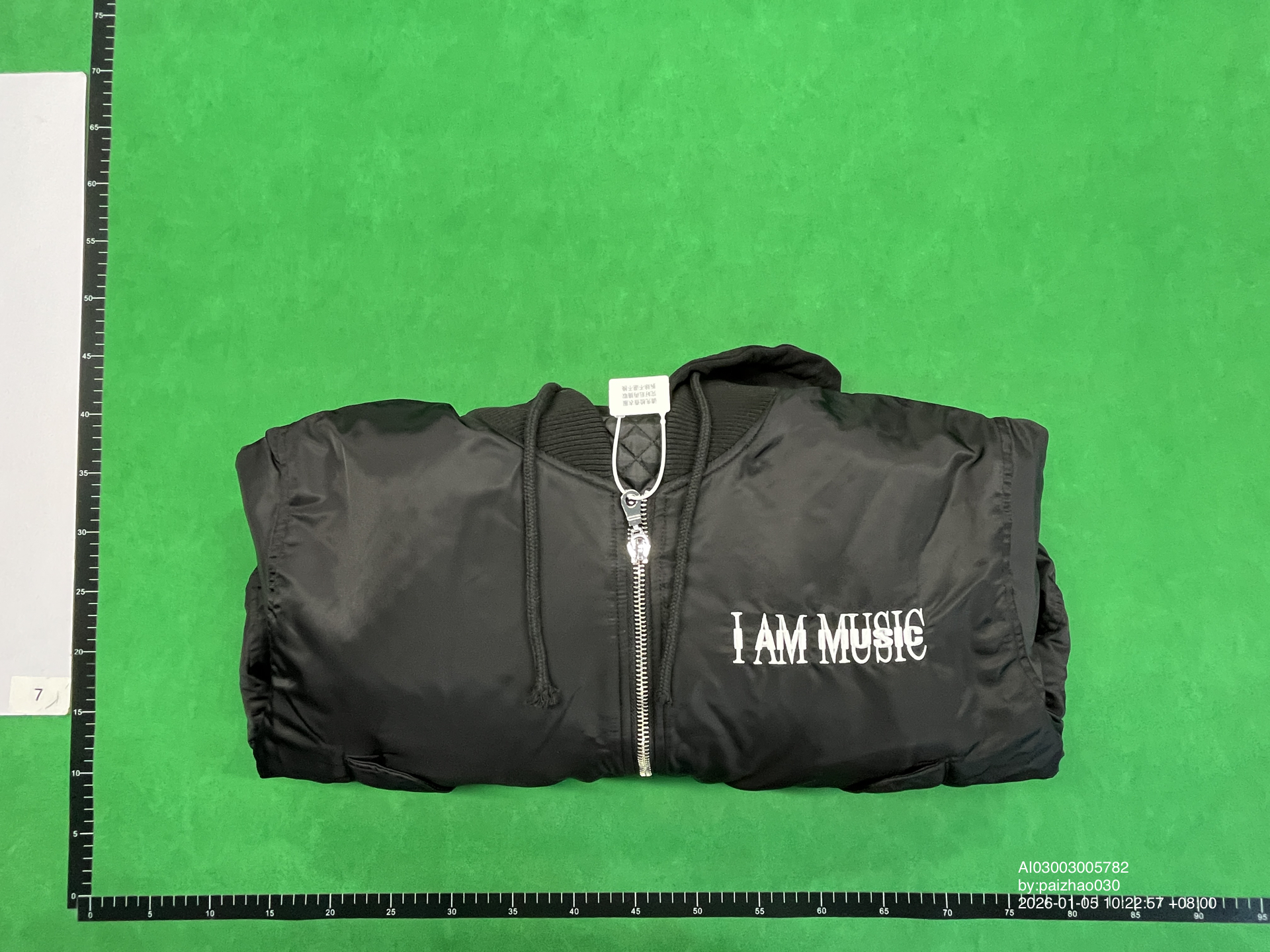 QC Photo - Playboi Carti I Am Music Cropped Bomber Jacket