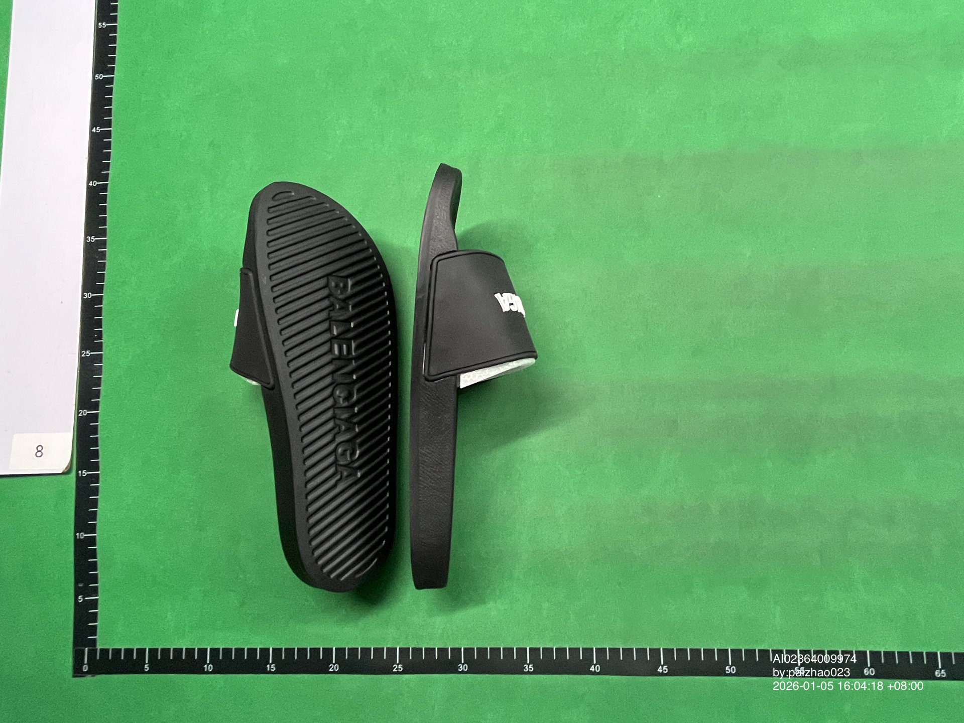 QC Photo - Balenciaga Pool Slides