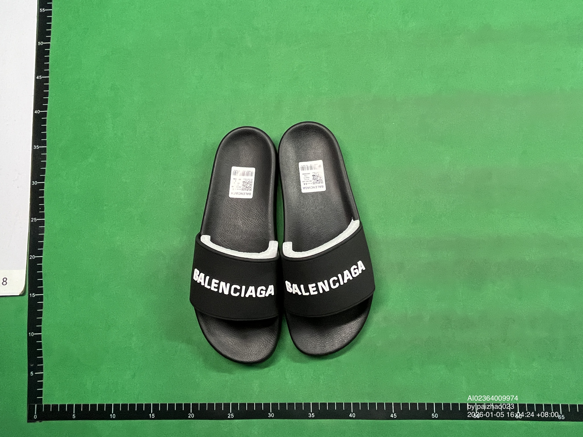 QC Photo - Balenciaga Pool Slides