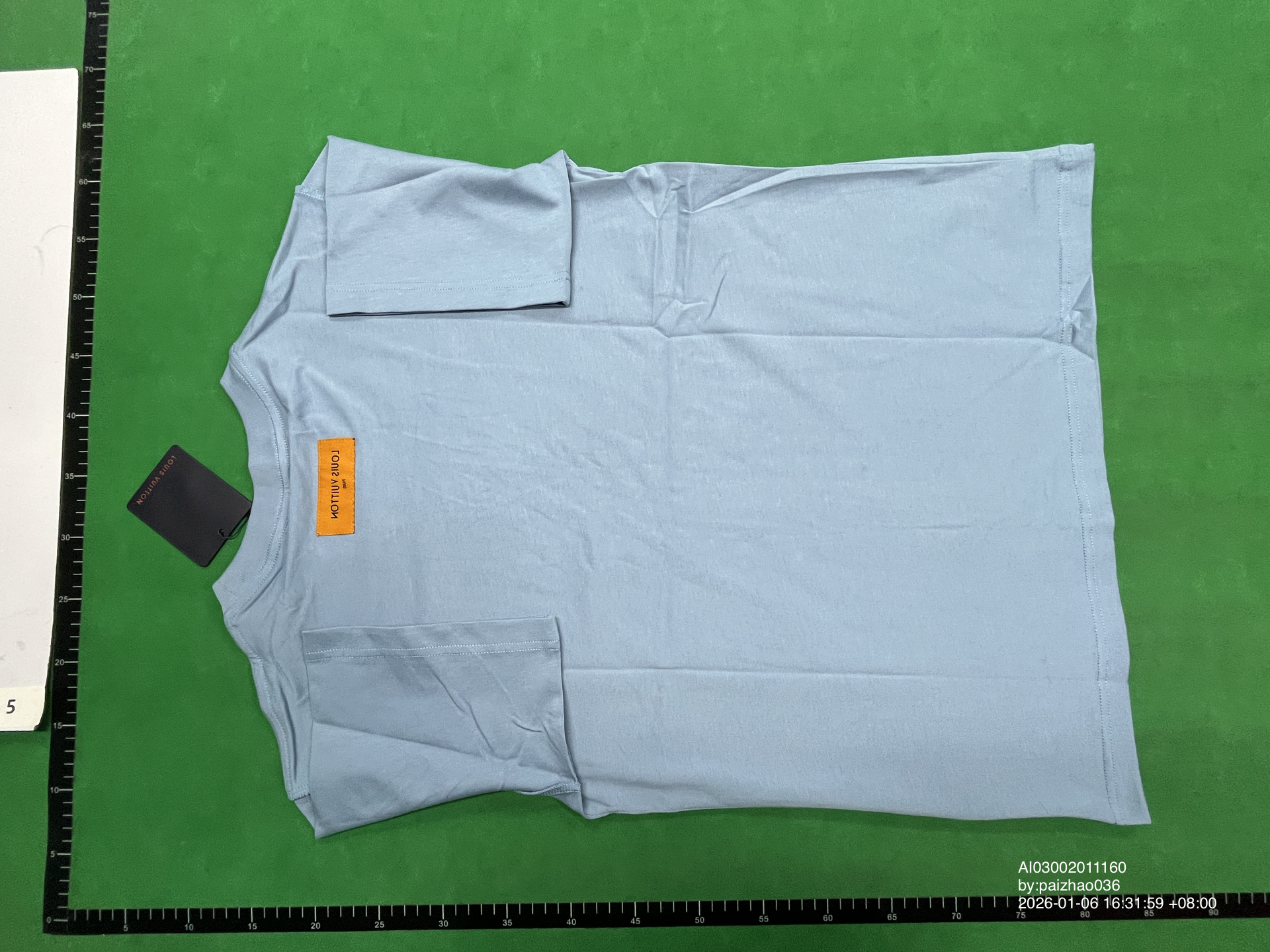 QC Photo - Louis Vuitton Embossed Logo Tee