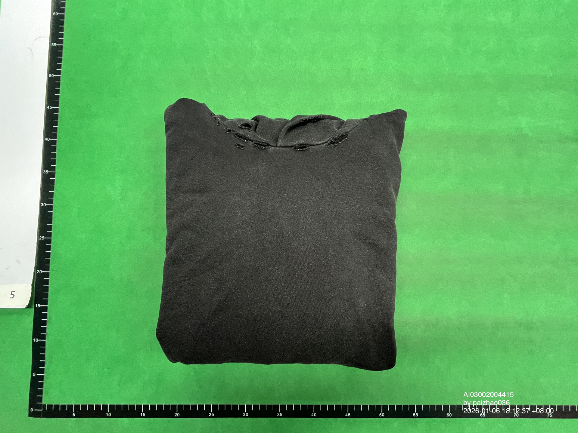 QC Photo - Unbranded Washed Blank Hoodies