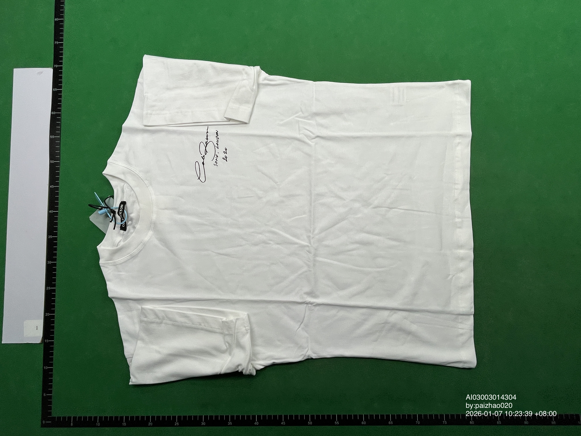 QC Photo - Short-sleeved collection in white