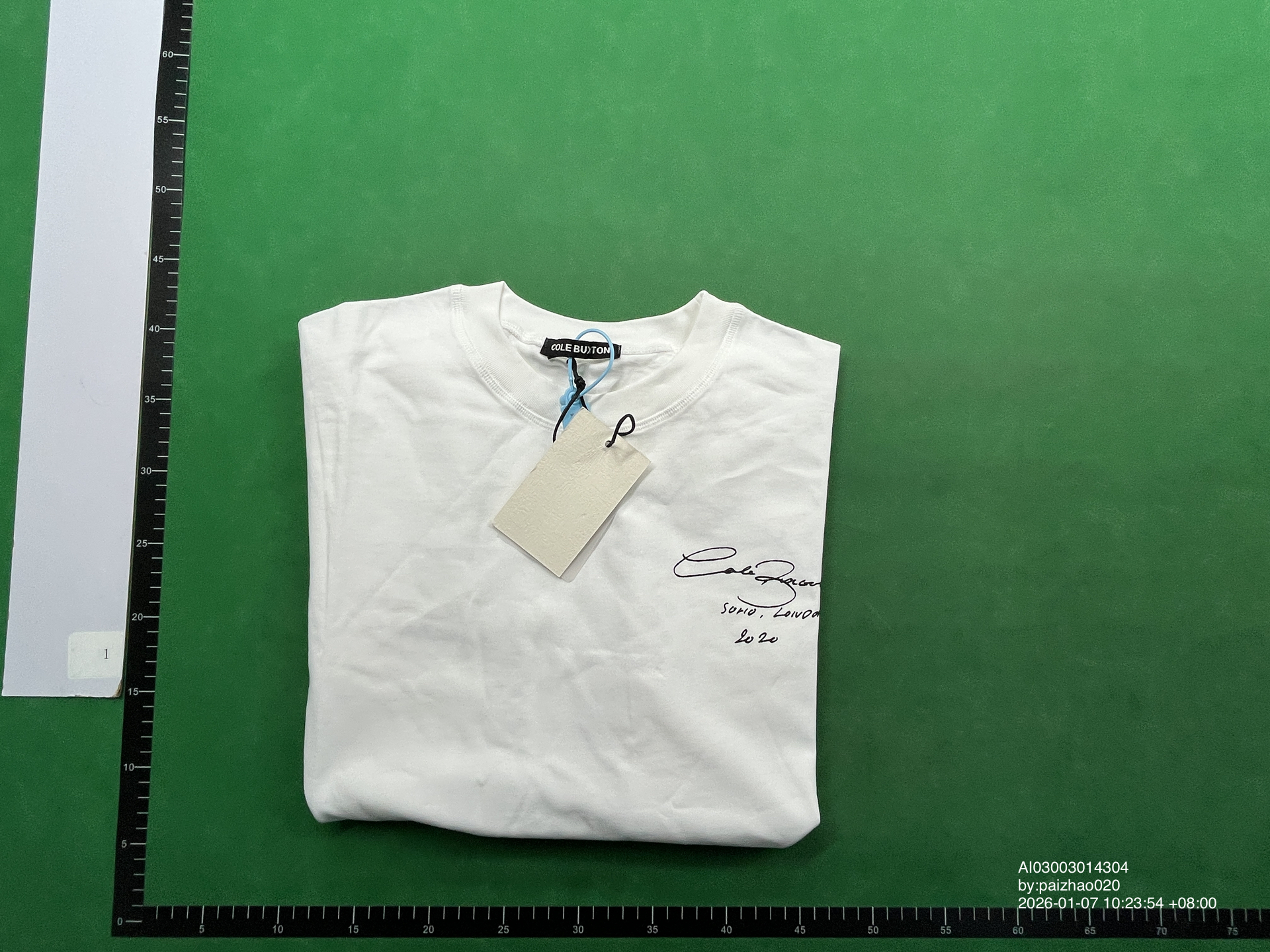 QC Photo - Short-sleeved collection in white
