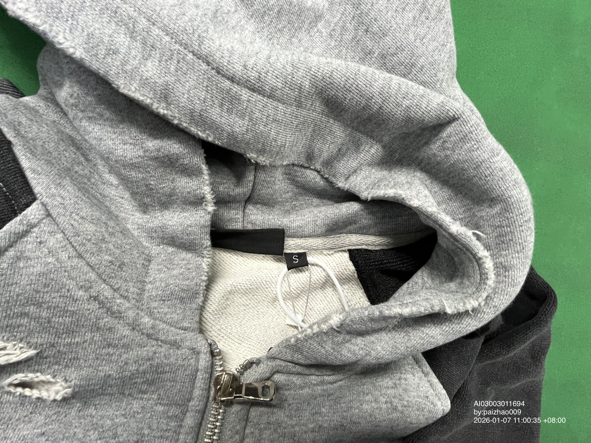 QC Photo - Human Voices Panther Zip-Up Hoodie