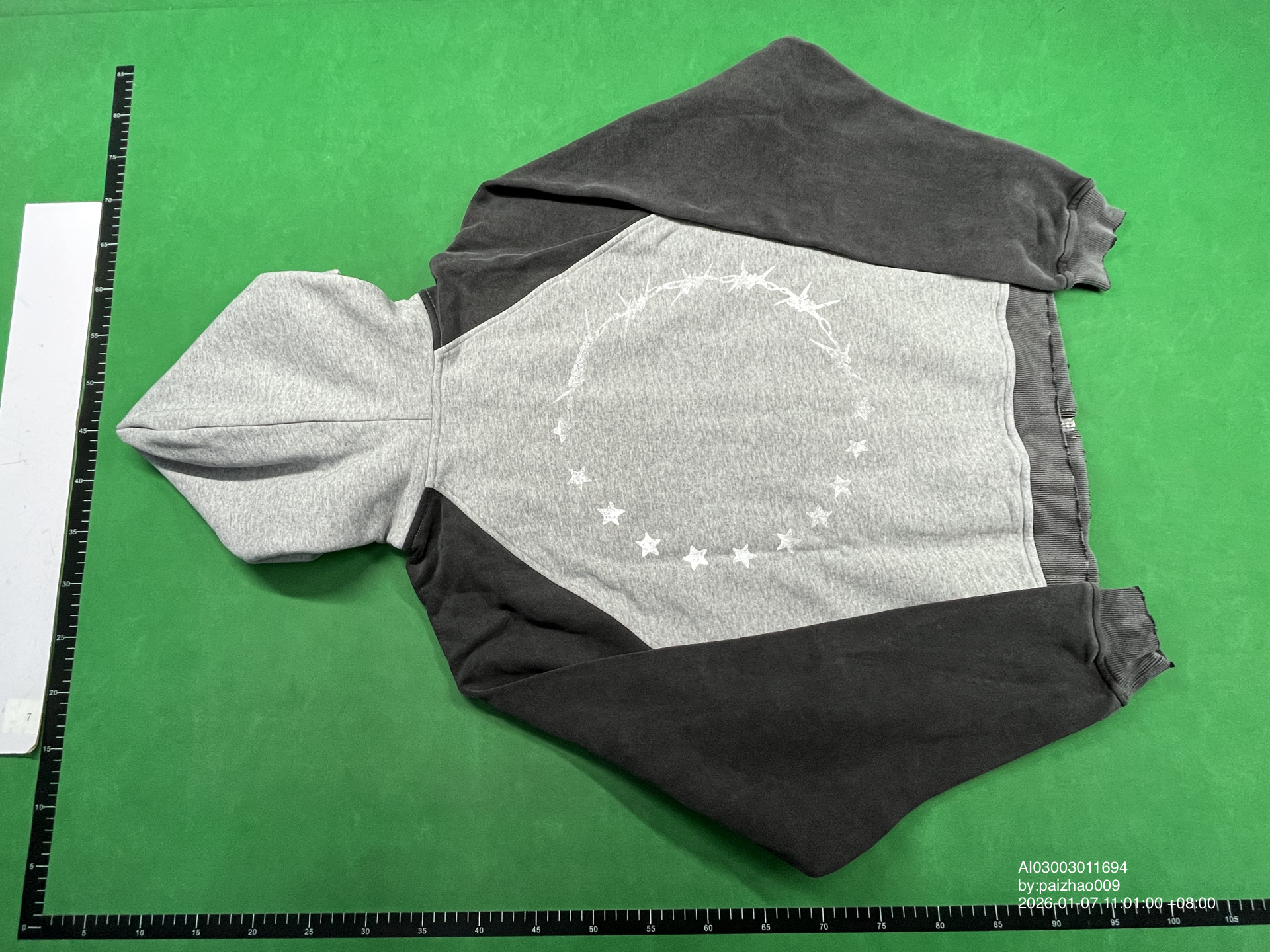 QC Photo - Human Voices Panther Zip-Up Hoodie
