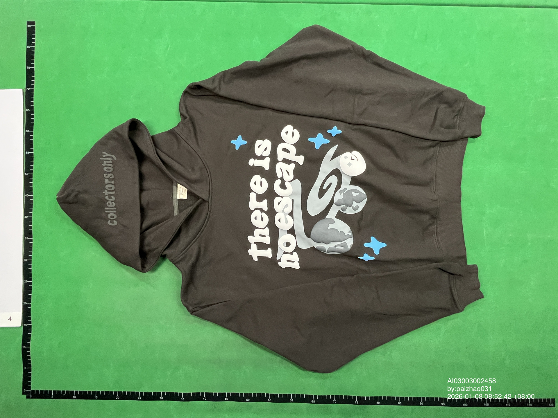 QC Photo - Broken Planet There Is No Escape Hoodie