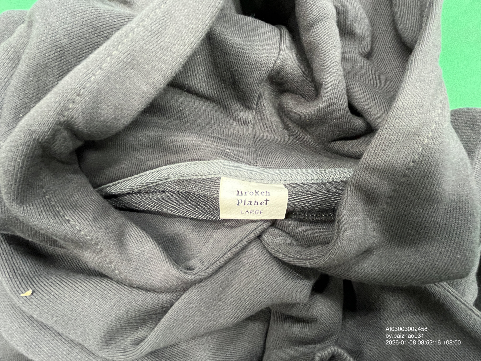 QC Photo - Broken Planet There Is No Escape Hoodie