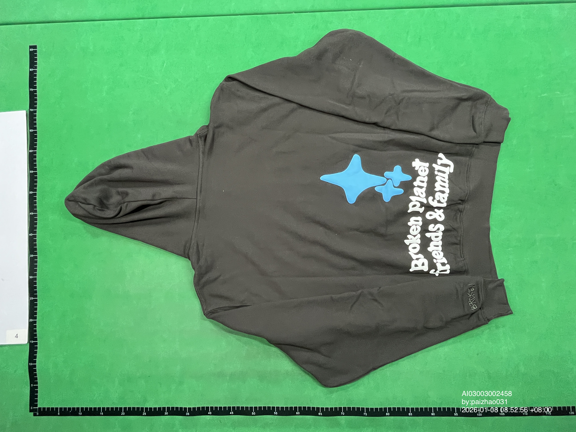 QC Photo - Broken Planet There Is No Escape Hoodie