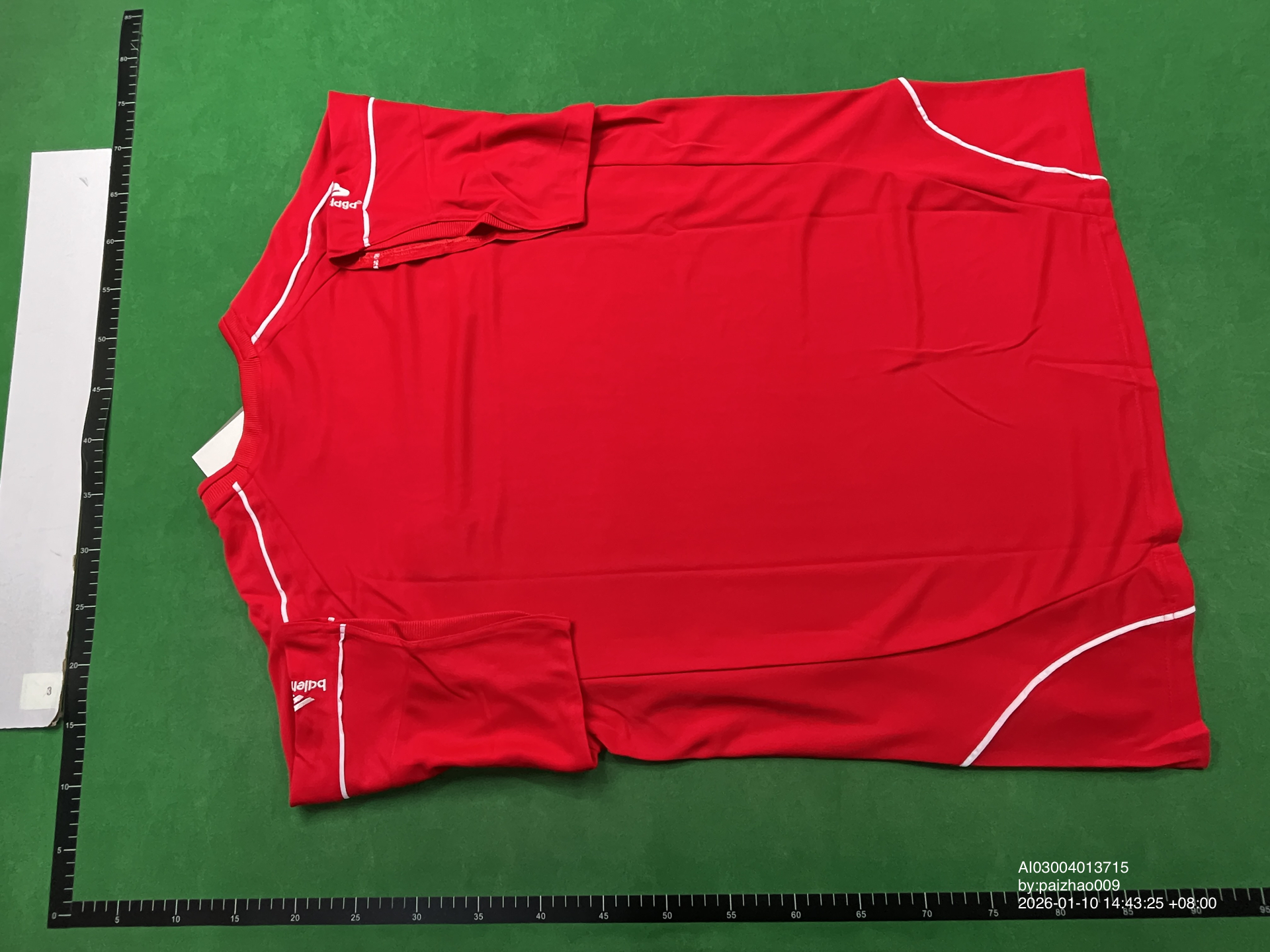 QC Photo - Balenciaga Football Jersey Red