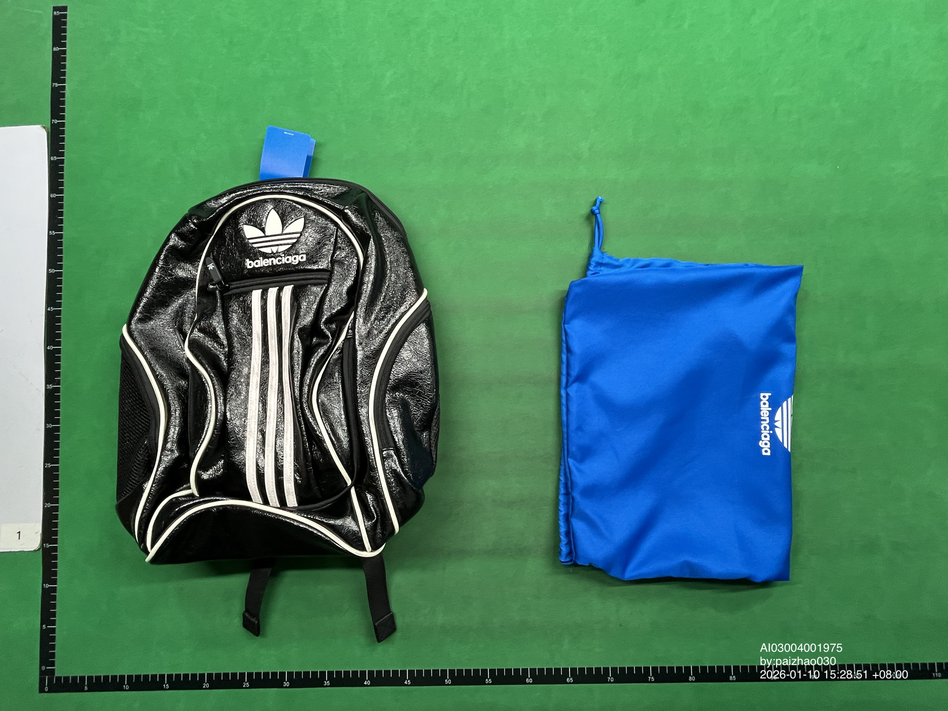 QC Photo - Balenciaga x adidas Leather Backpack