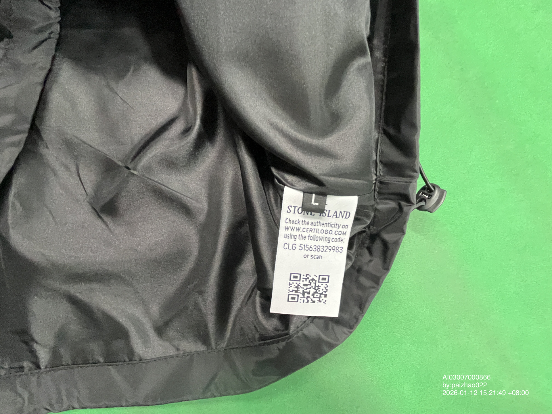 QC Photo - Functional windbreaker jacket 6628