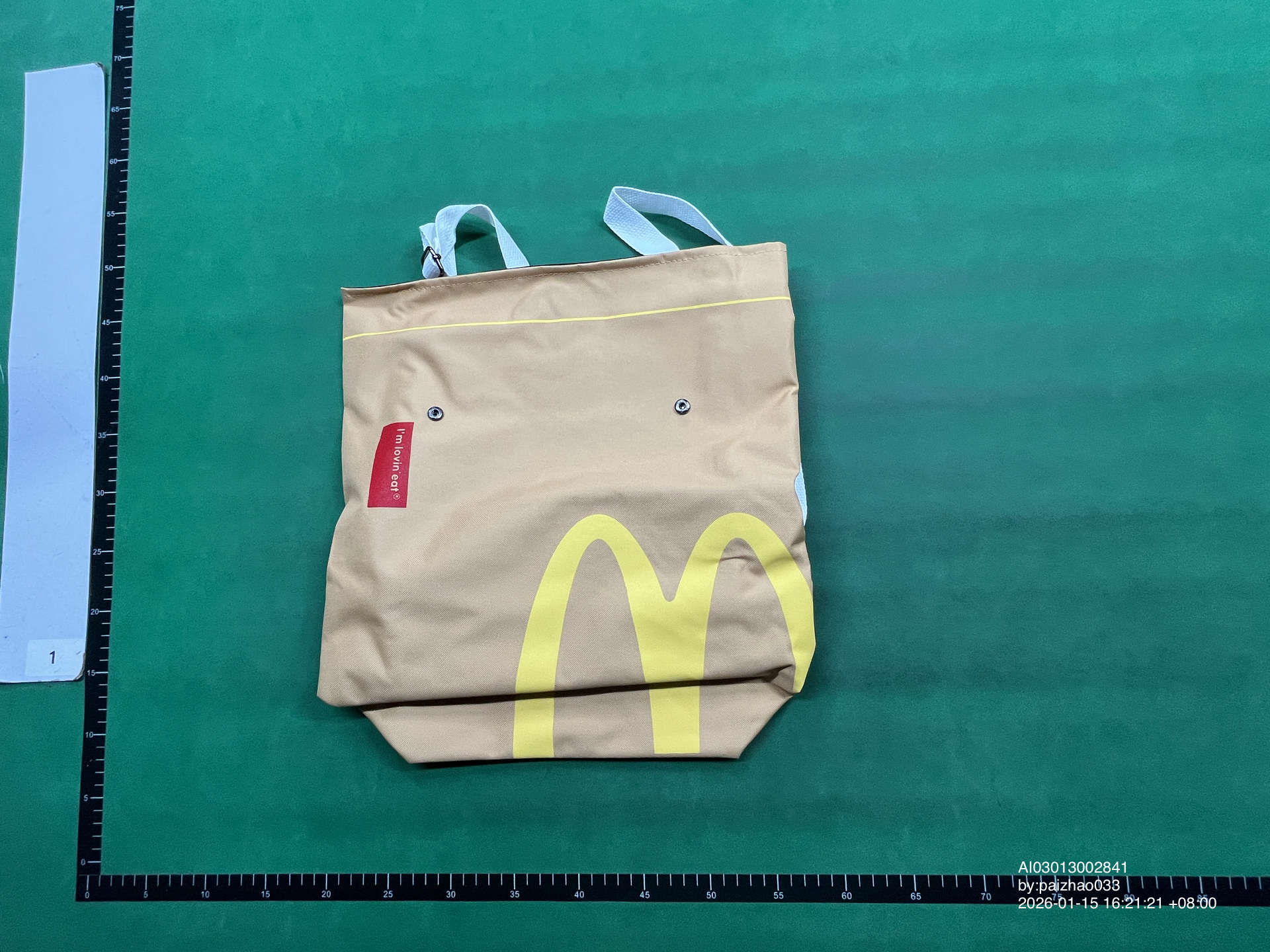 QC Photo - McDonalds Shoulder Bag and Backpack