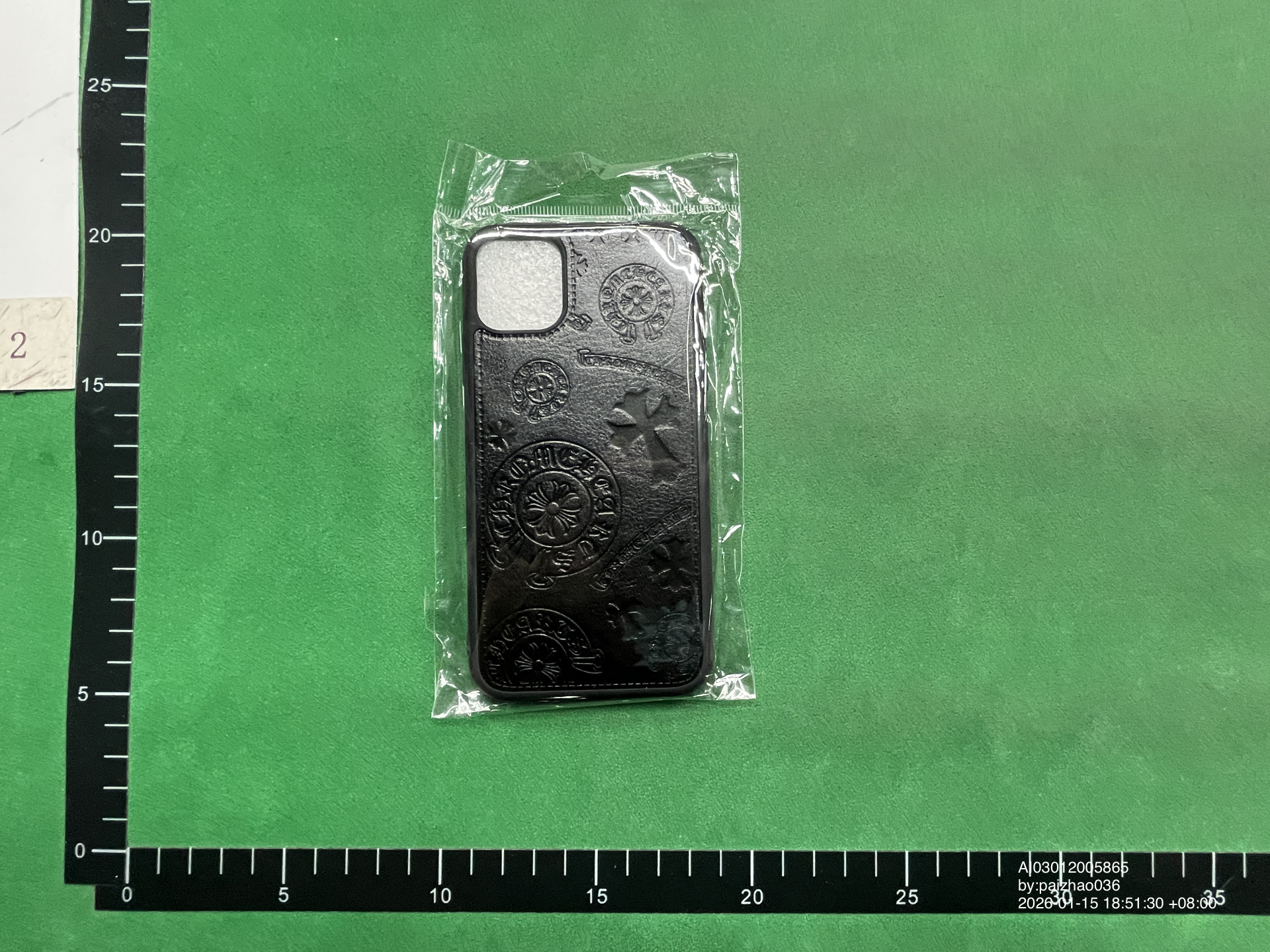 QC Photo - Chrome Hearts iPhone Case #2