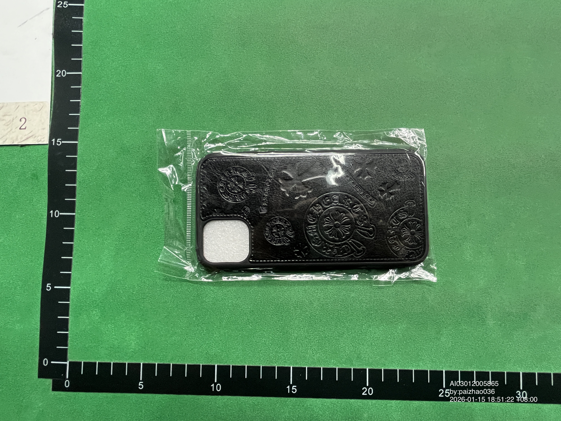 QC Photo - Chrome Hearts iPhone Case #2