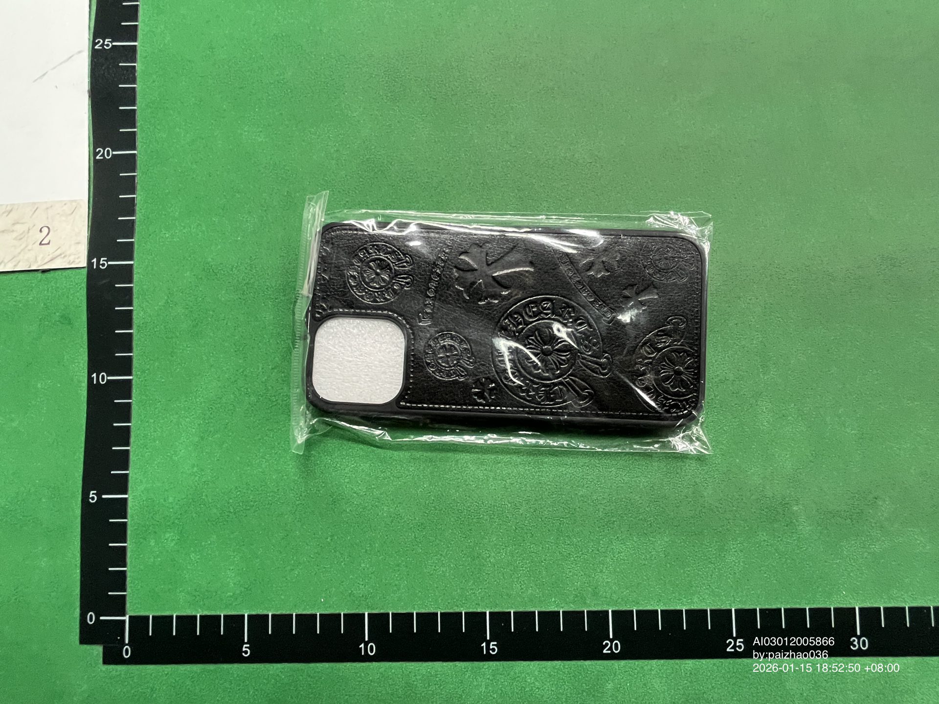 QC Photo - Chrome Hearts iPhone Case #2