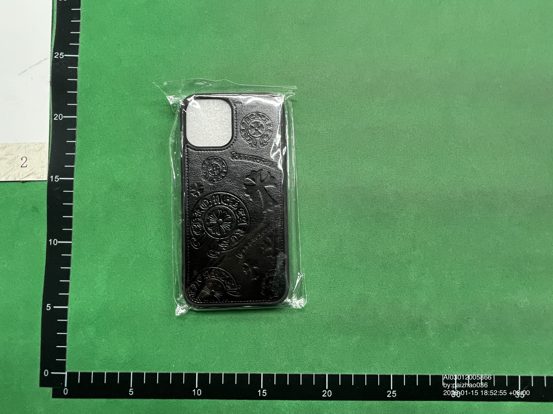 QC Photo - Chrome Hearts iPhone Case #2