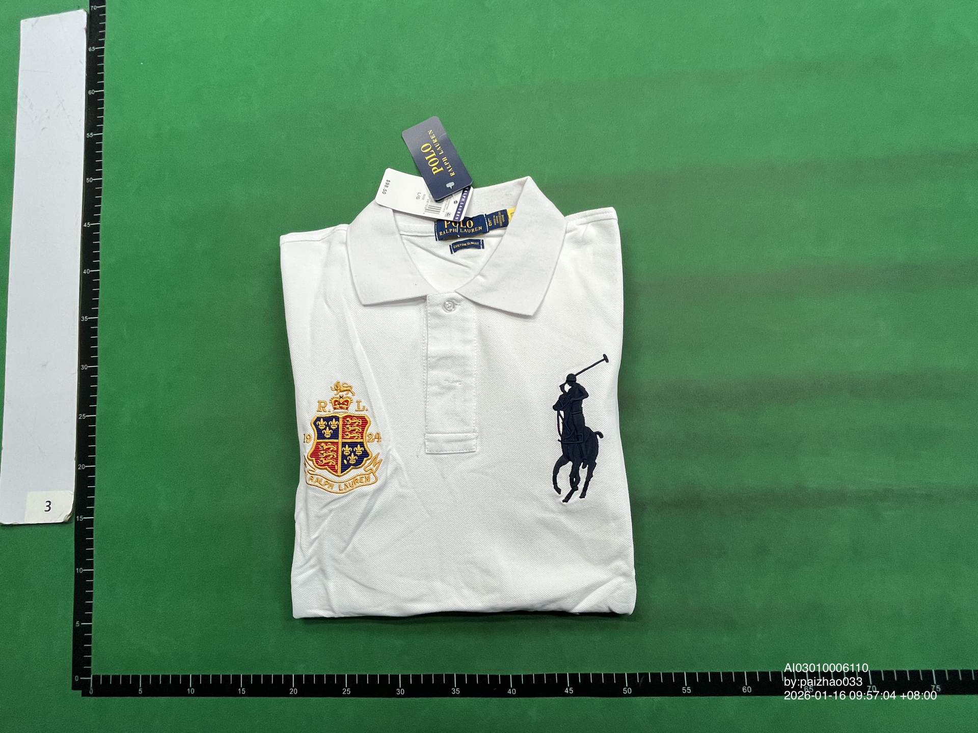 QC Photo - Polo Ralph Lauren Crown Badge Polo (4 Variants)