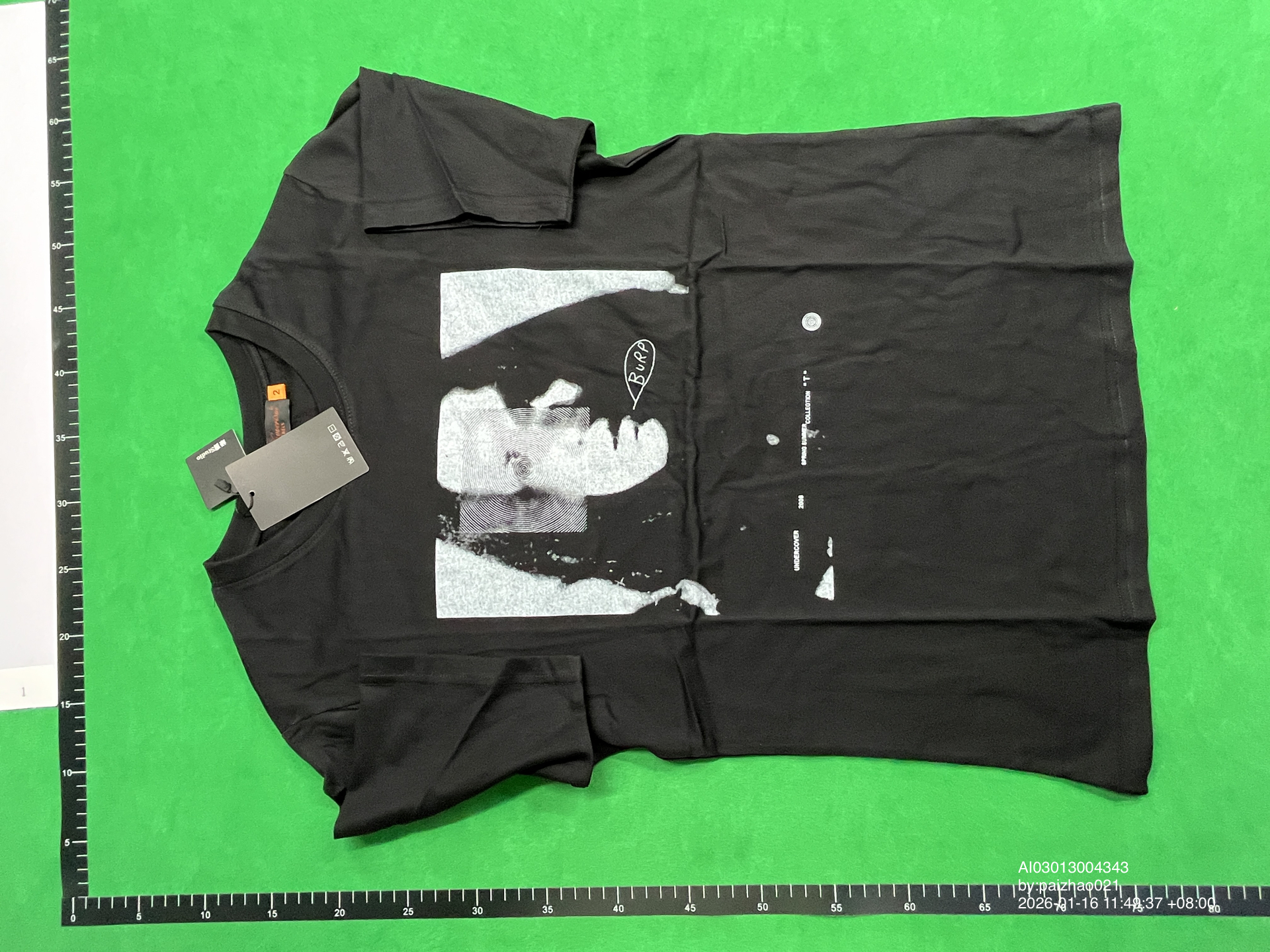 QC Photo - Undercover Jun Takahashi SS06 Klaus Burp Tee