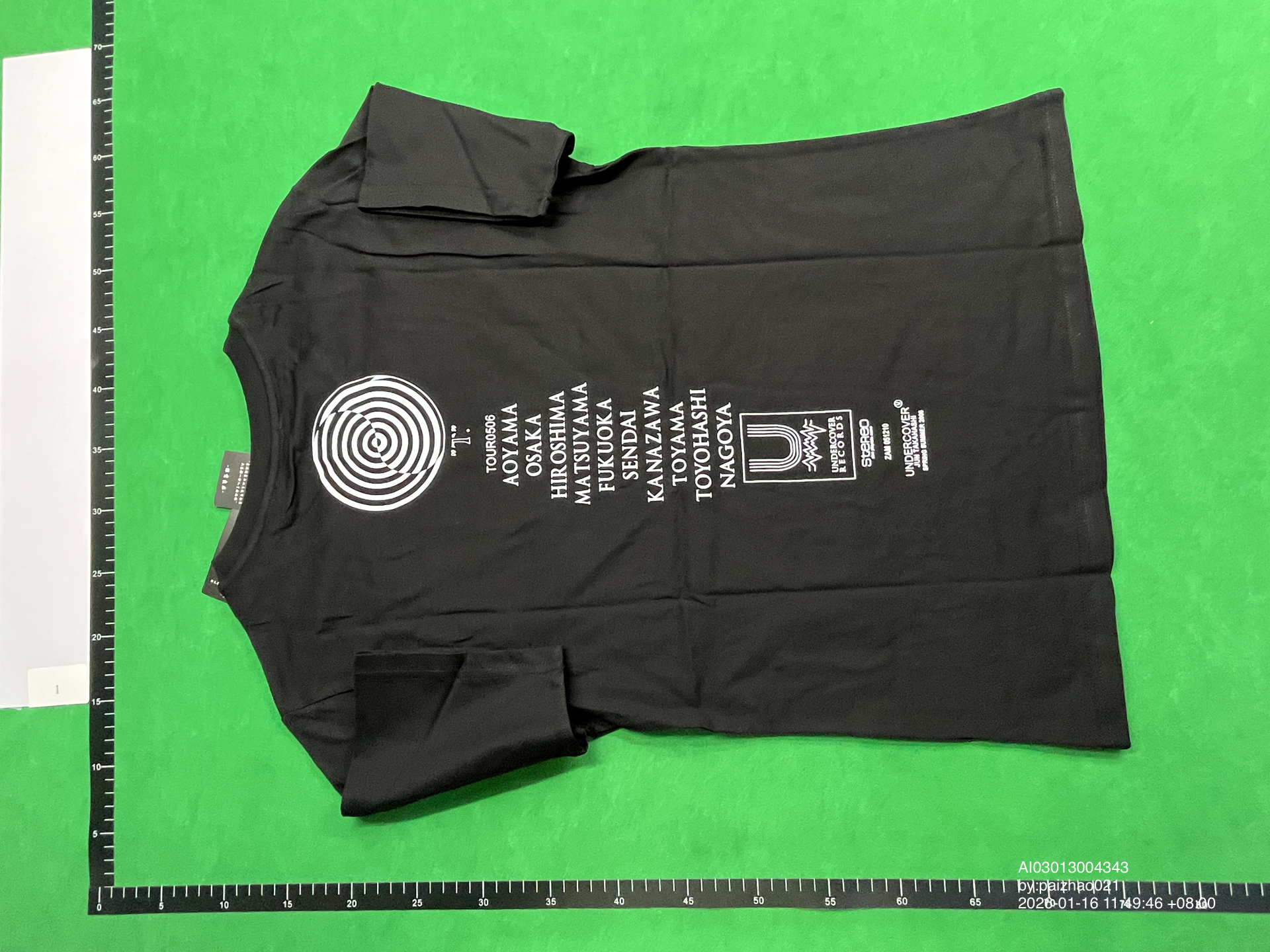 QC Photo - Undercover Jun Takahashi SS06 Klaus Burp Tee