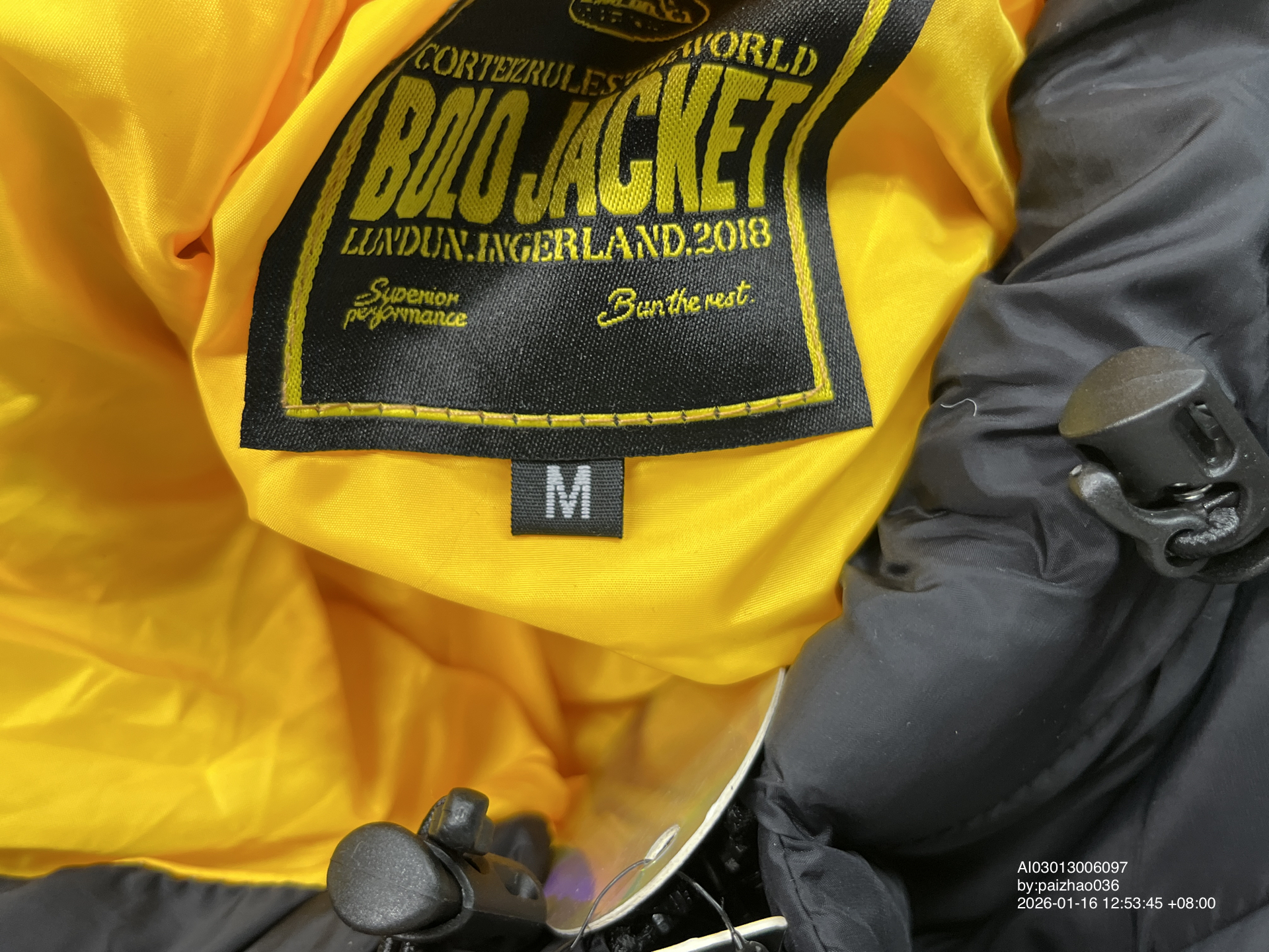 QC Photo - Corteiz Bolo V2 Puffer Jacket Off White