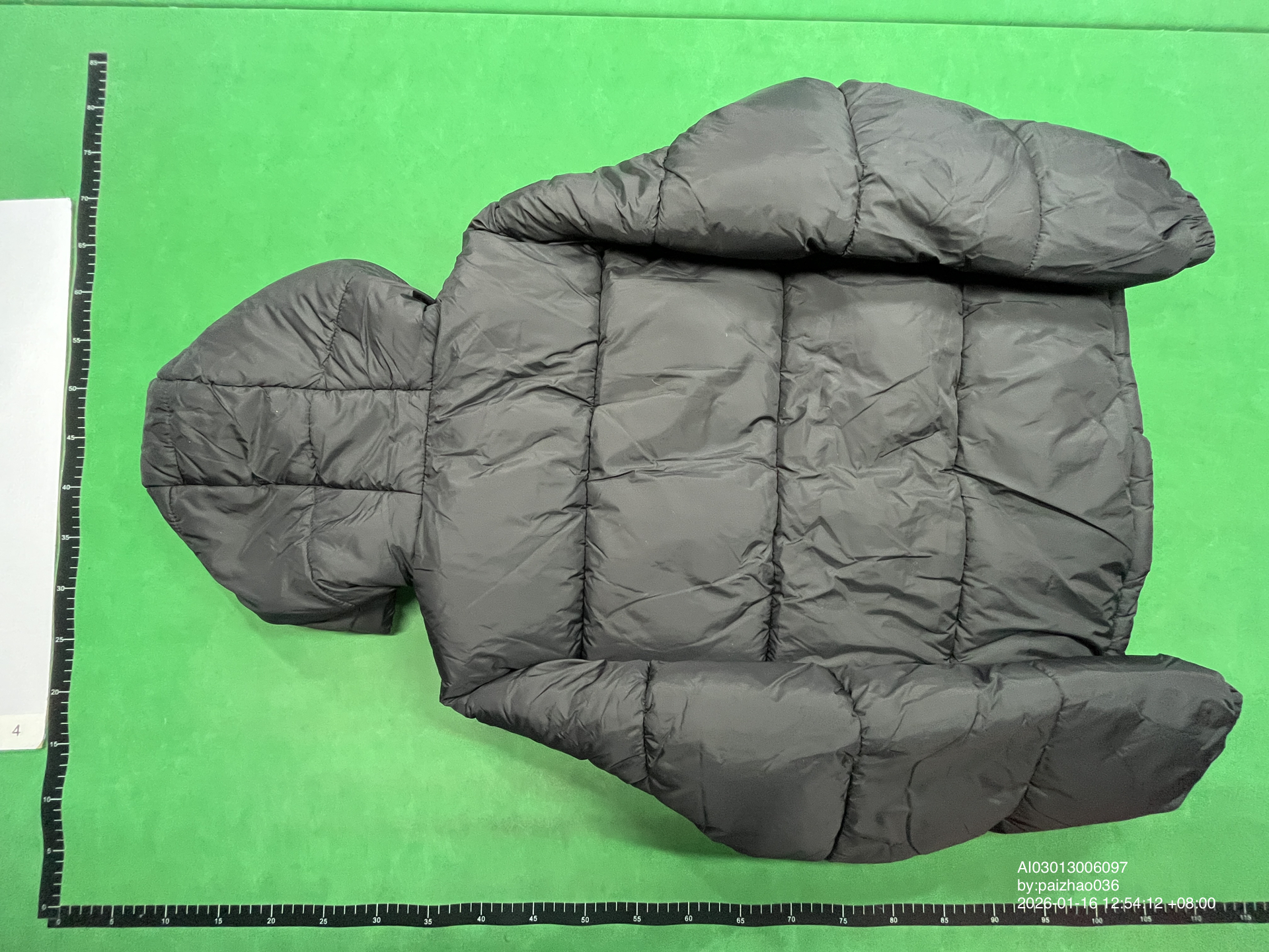 QC Photo - Corteiz Bolo V2 Puffer Jacket Off White