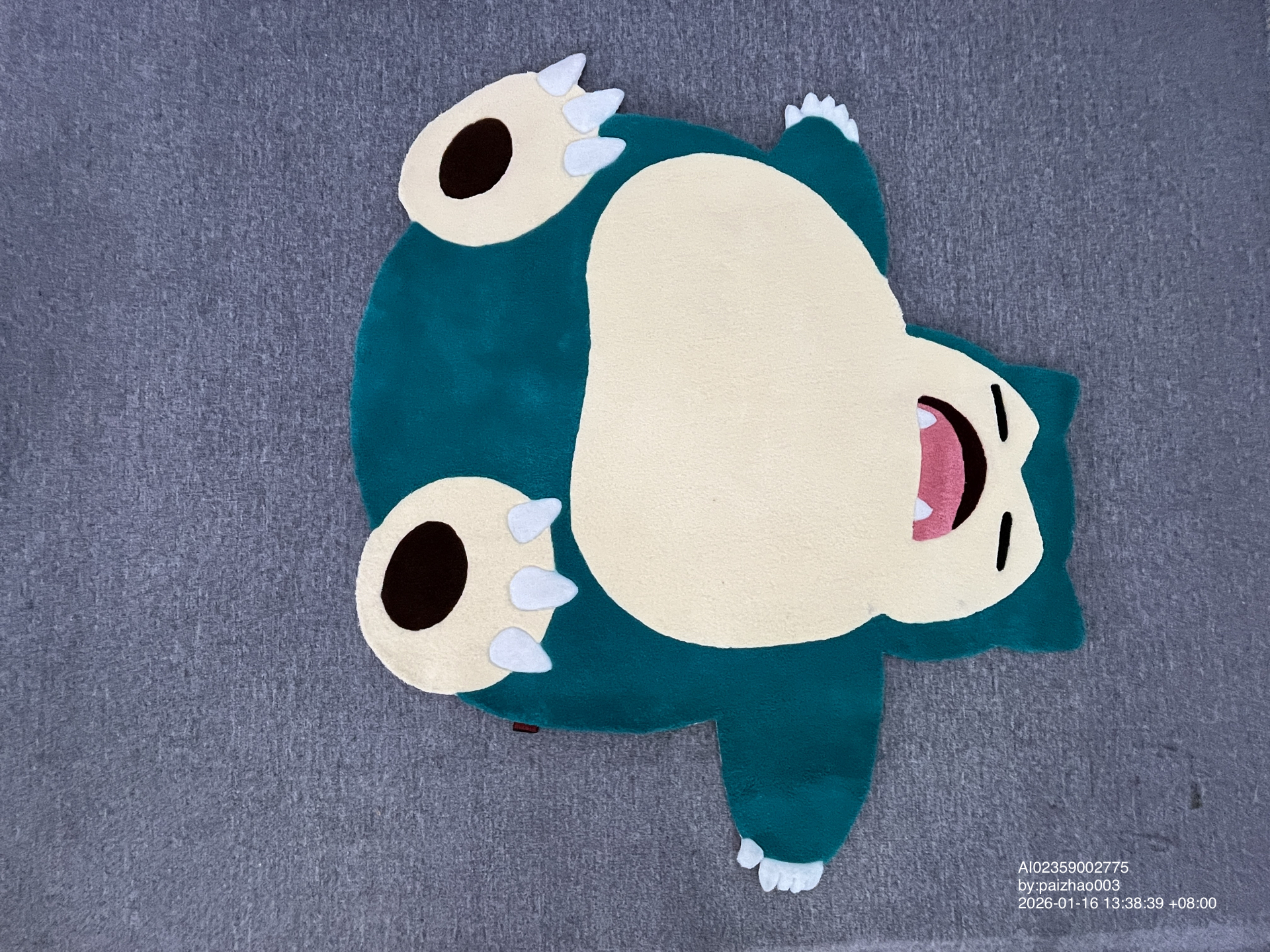 QC Photo - Snorlax Carpet
