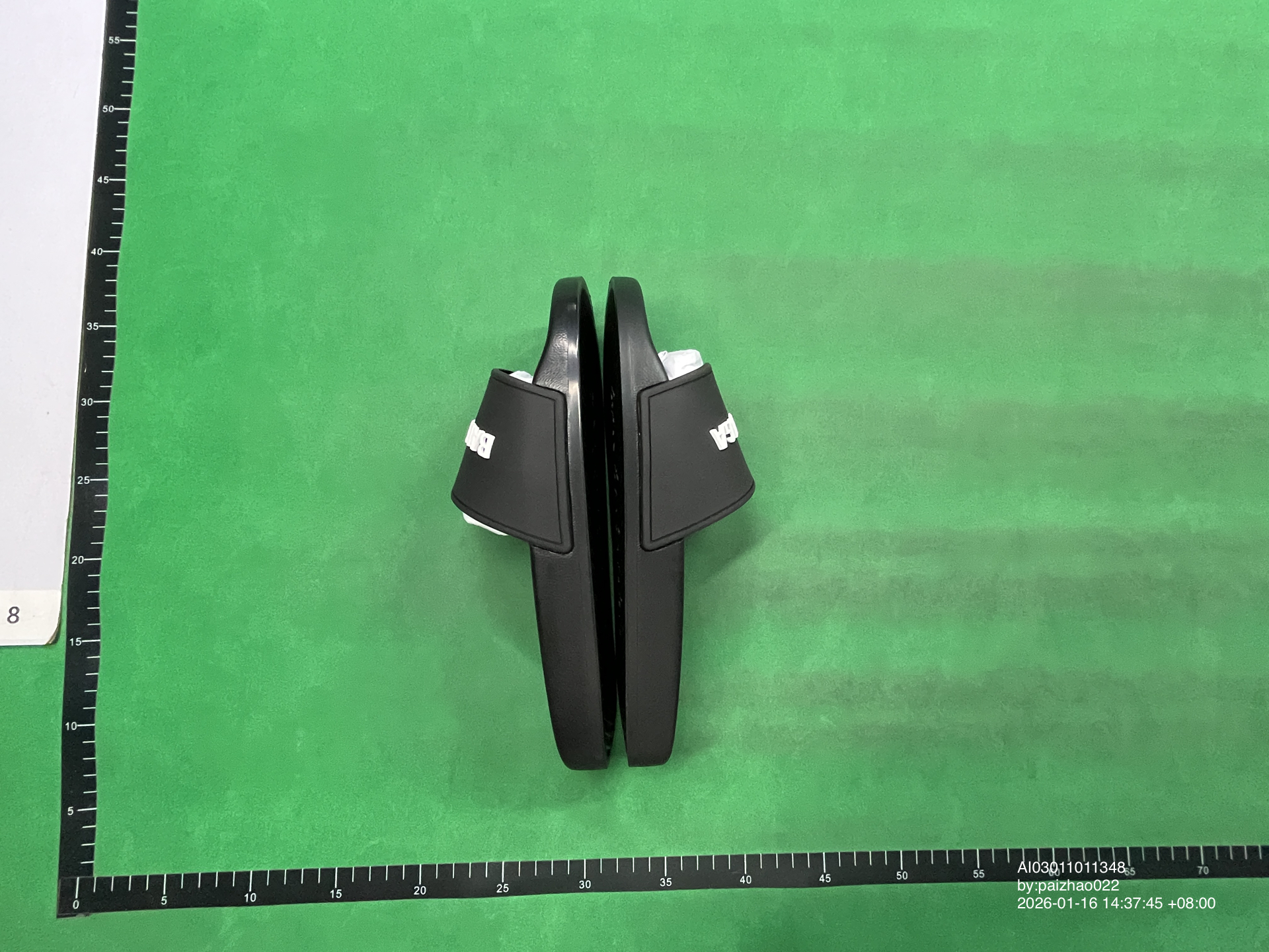 QC Photo - Balenciaga Pool Slides
