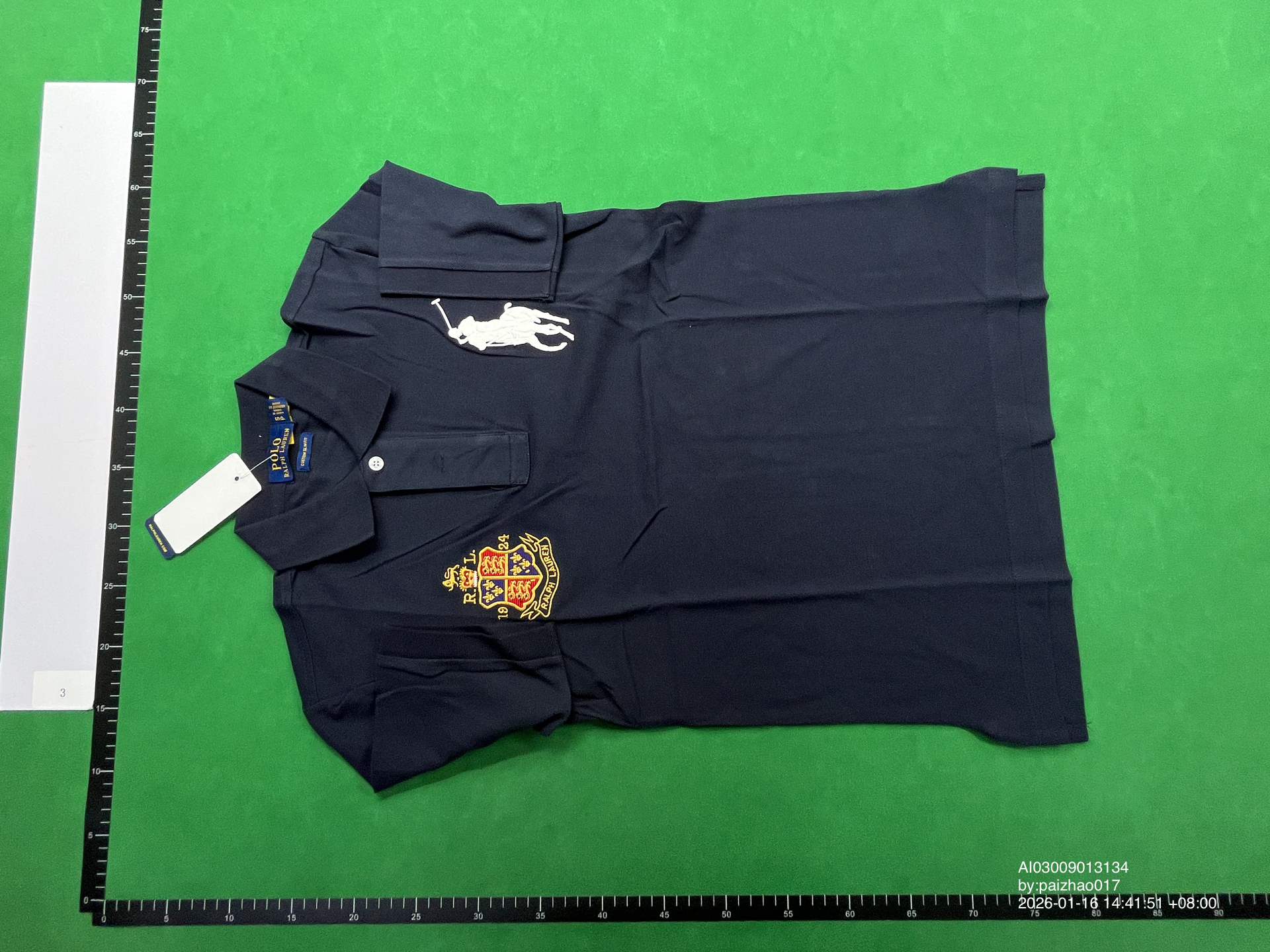 QC Photo - Polo Ralph Lauren Crown Badge Polo (4 Variants)