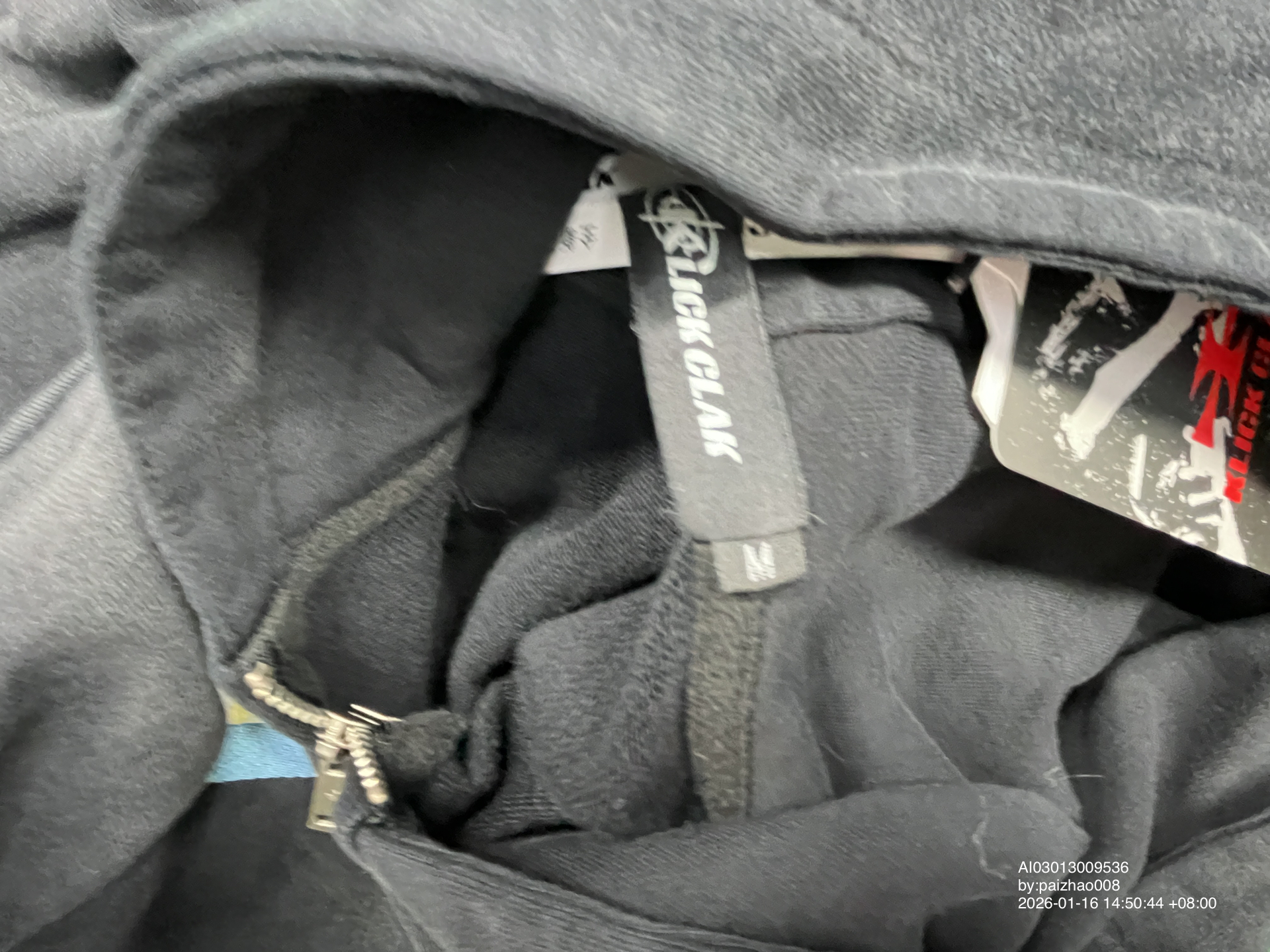 QC Photo - KLICK CLAK Unicorn Zip-Up Hoodie (2 Variants)