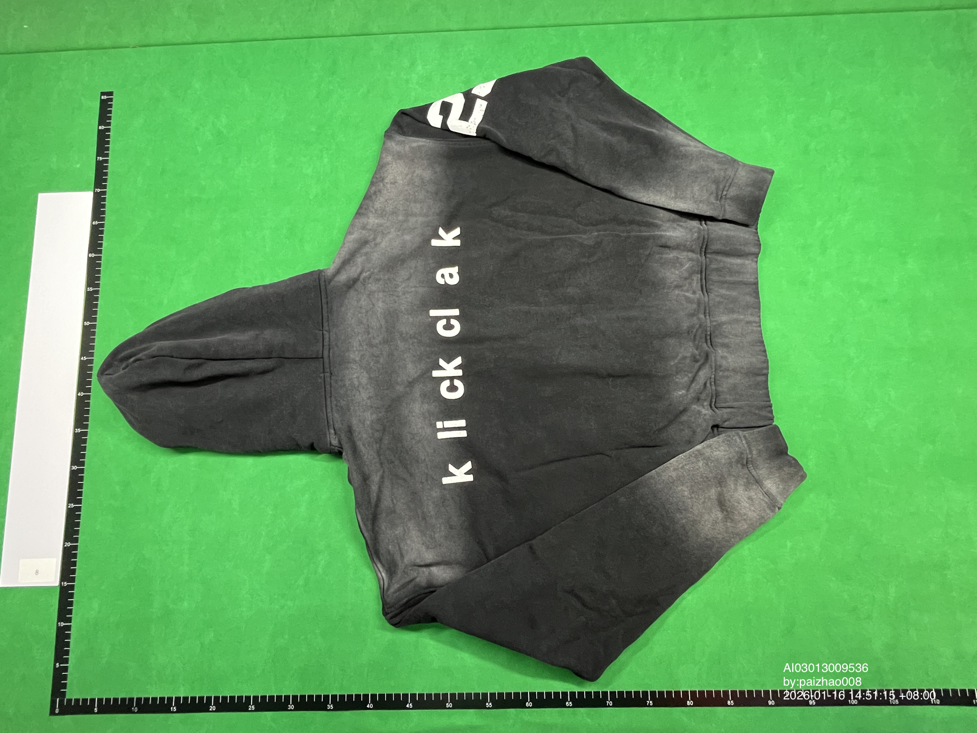 QC Photo - KLICK CLAK Unicorn Zip-Up Hoodie (2 Variants)