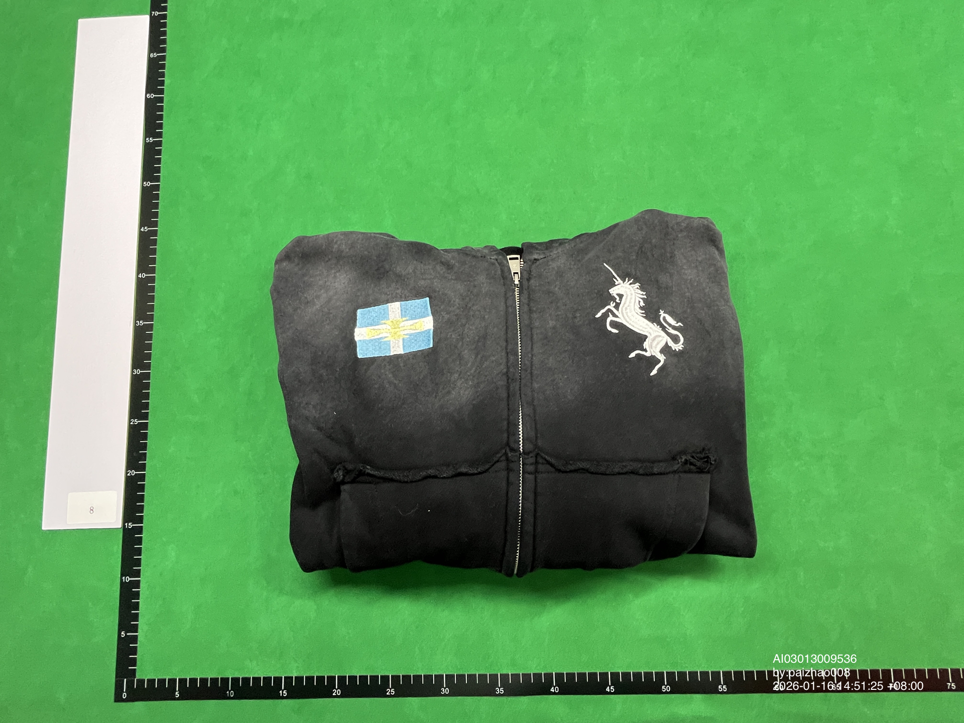 QC Photo - KLICK CLAK Unicorn Zip-Up Hoodie (2 Variants)