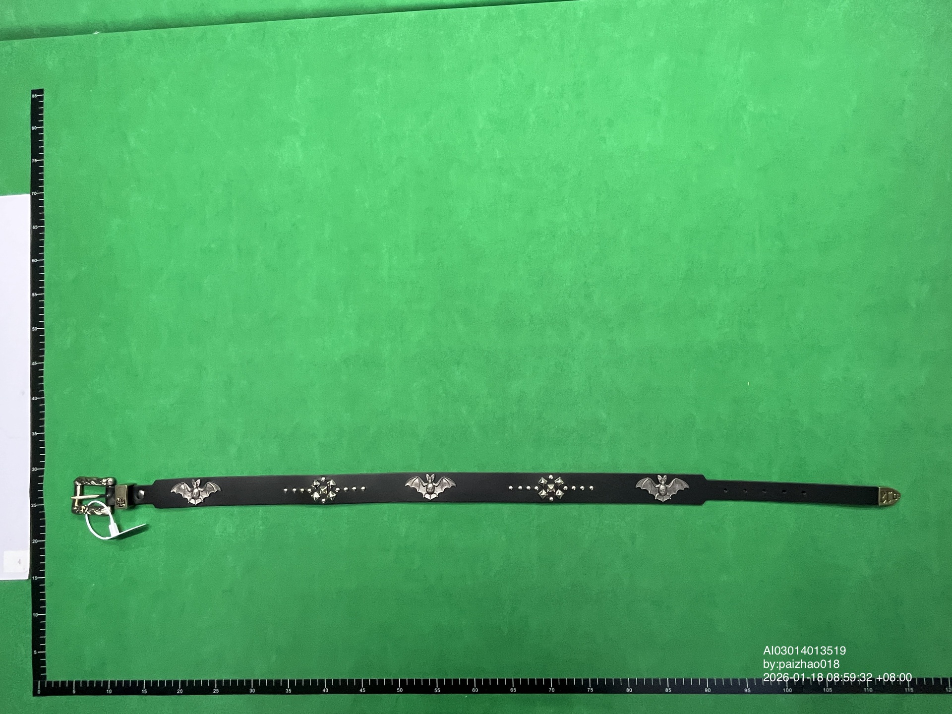 QC Photo - Enfants Riches Deprimes Bat Stud Texas Serenade Belt (4 Variants)