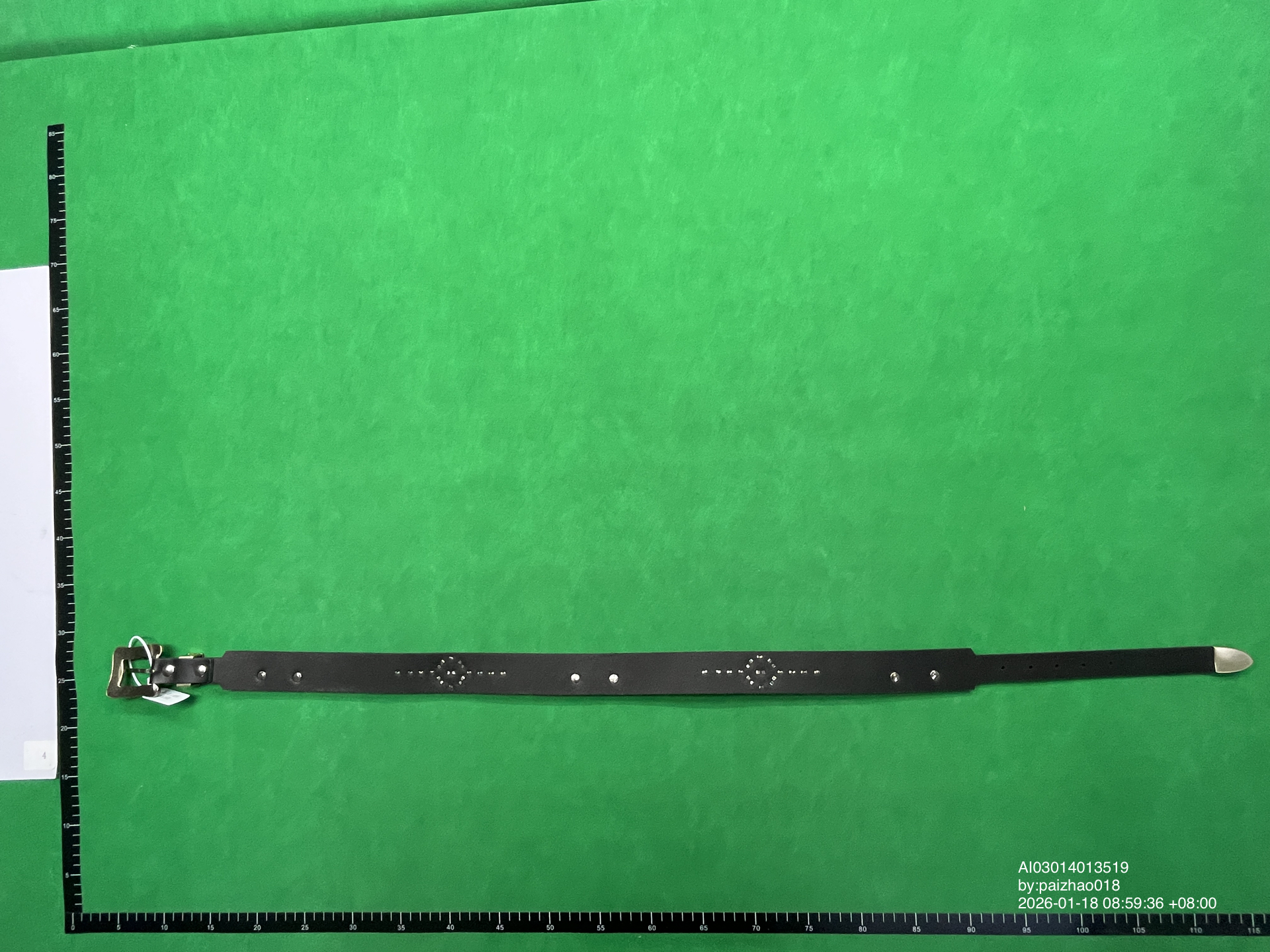 QC Photo - Enfants Riches Deprimes Bat Stud Texas Serenade Belt (4 Variants)