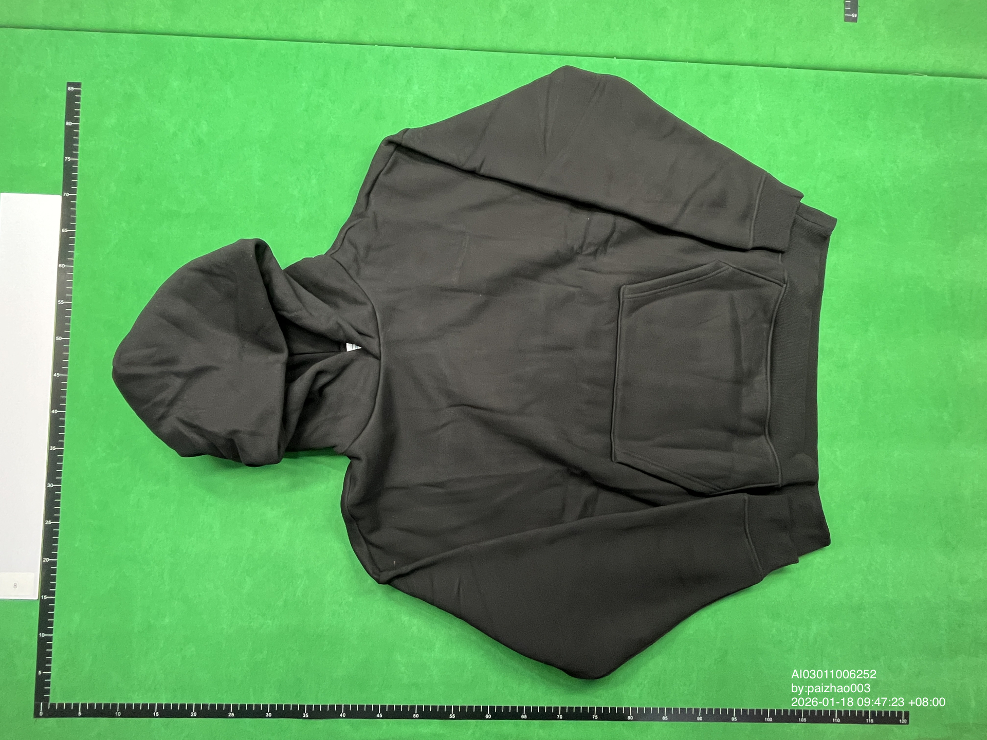 QC Photo - Unbranded Washed Blank Hoodies