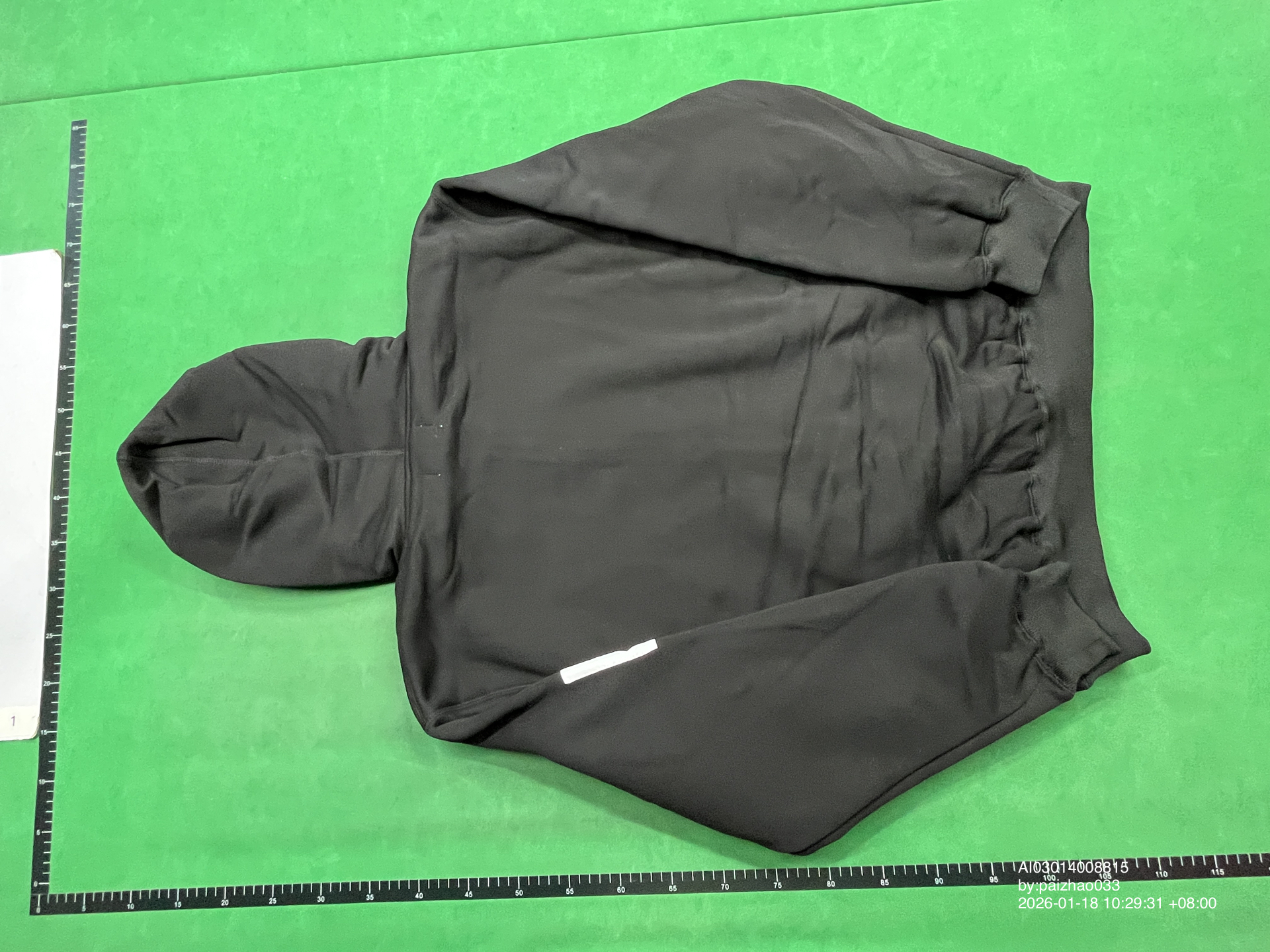 QC Photo - Palace Facemask Zip-Up Hoodie Black