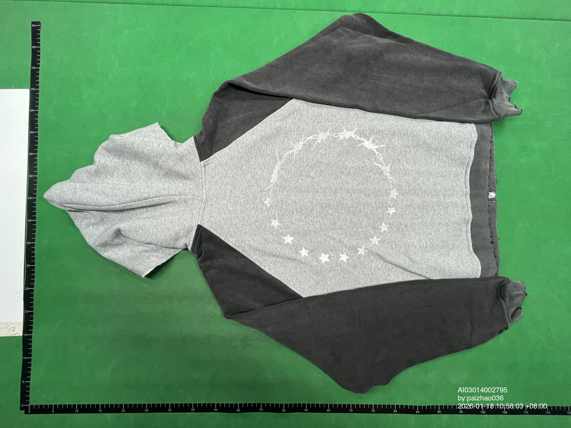 QC Photo - Human Voices Panther Zip-Up Hoodie