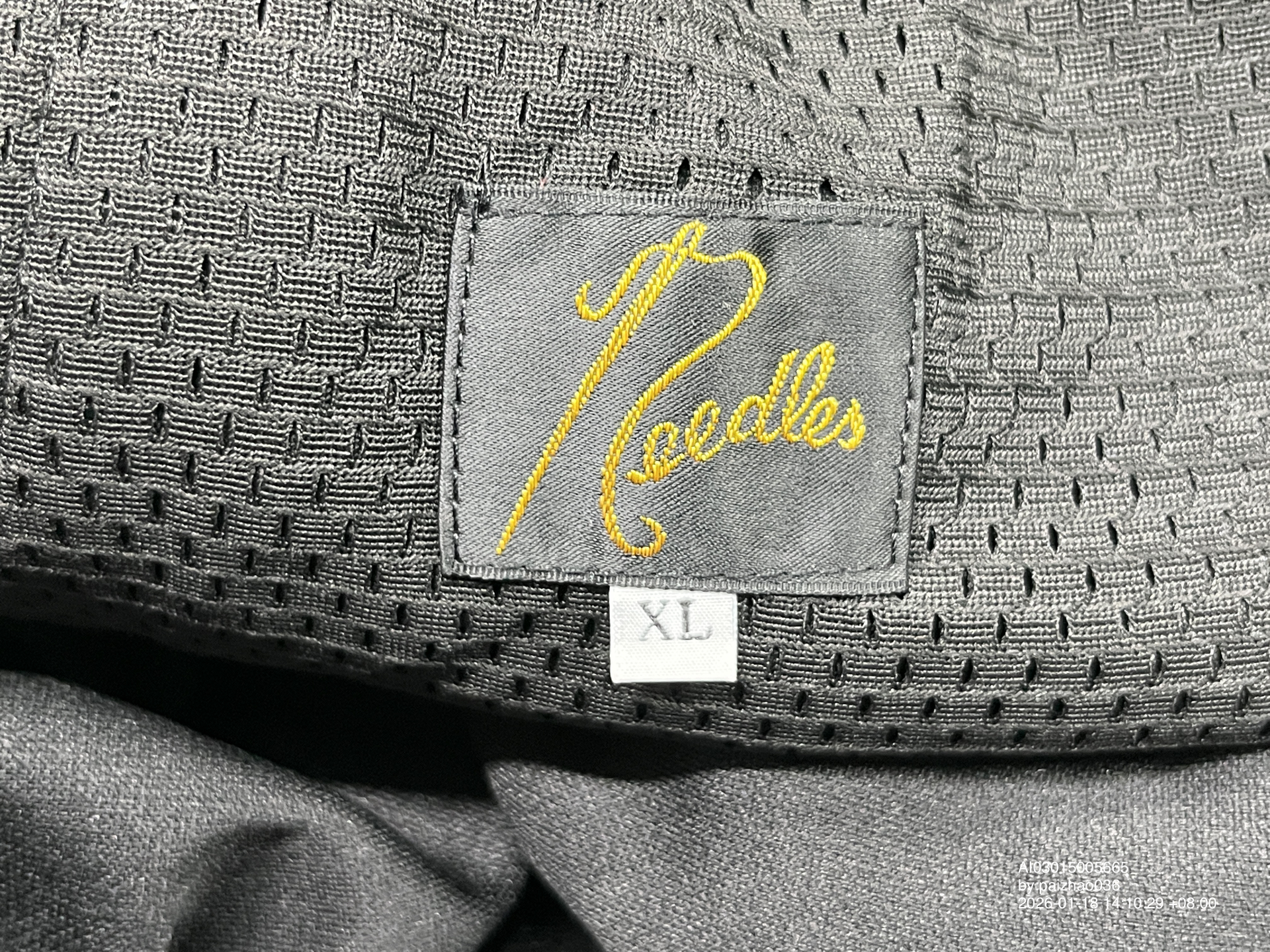 QC Photo - Butterfly embroidered wide-leg pants 1312