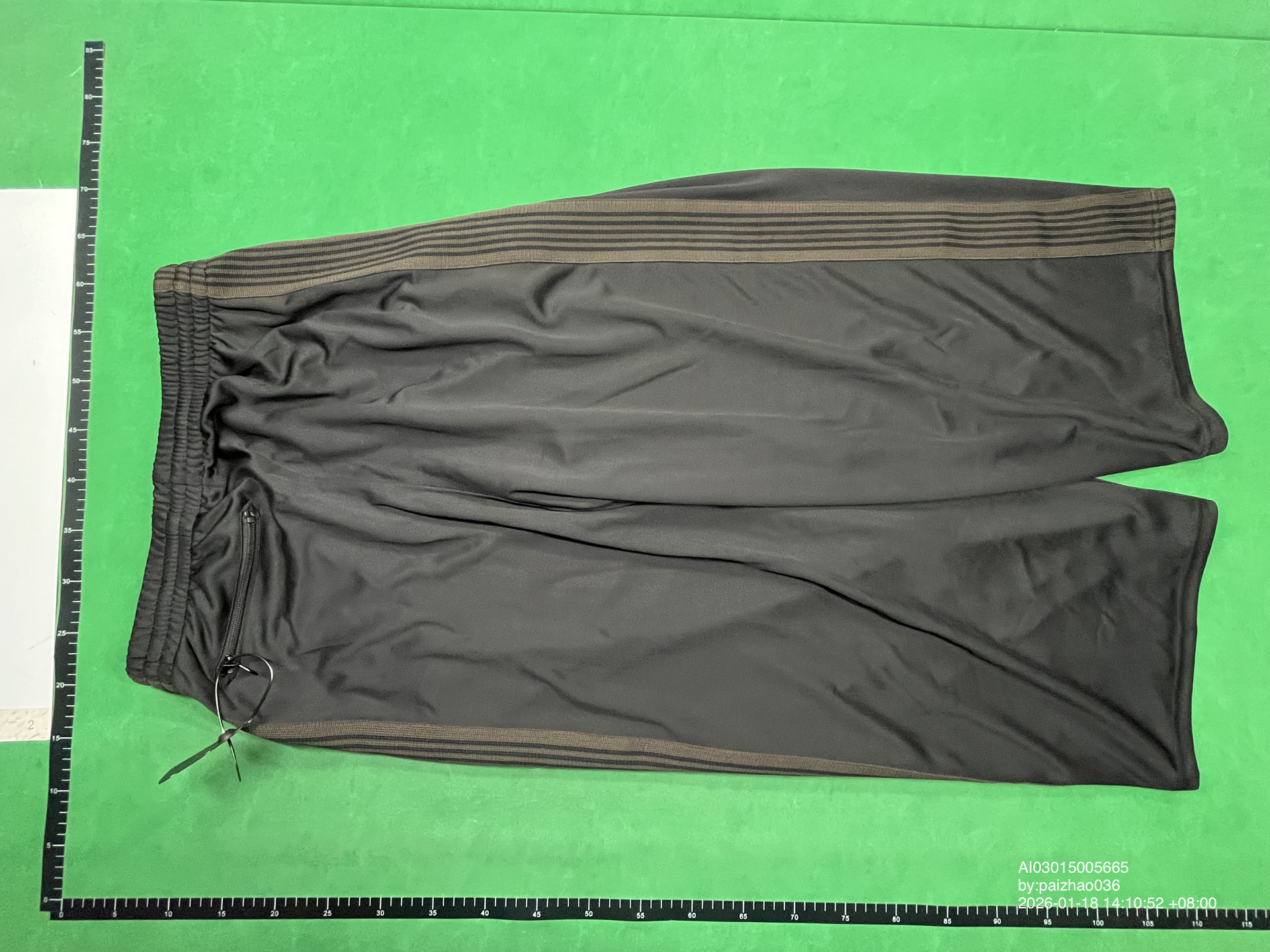 QC Photo - Butterfly embroidered wide-leg pants 1312