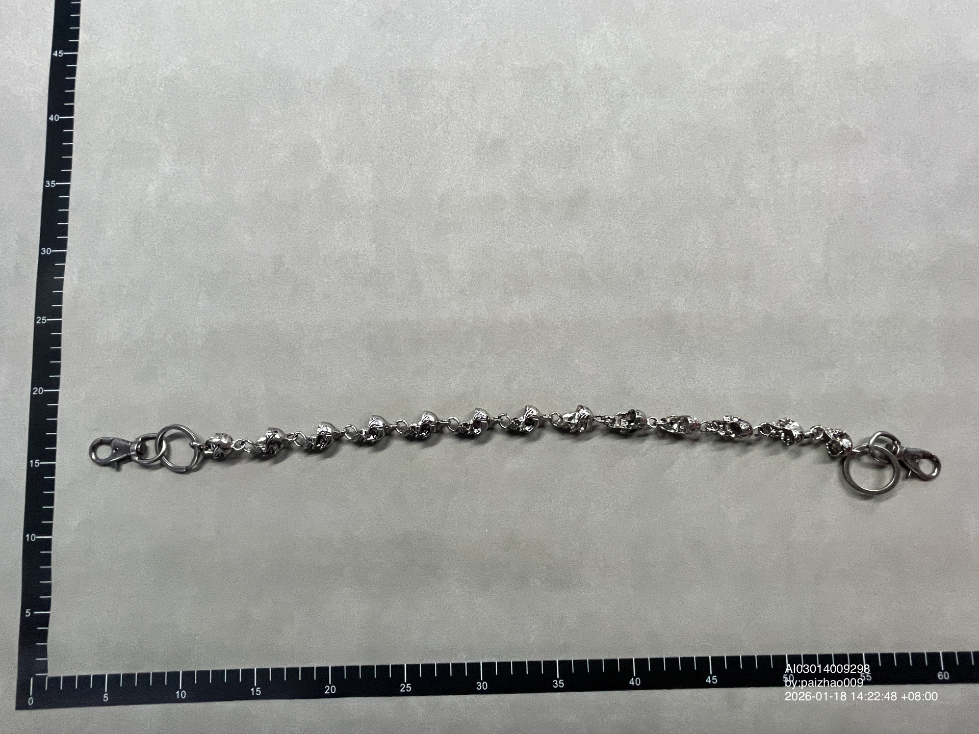 QC Photo - Skull Wallet Chain
