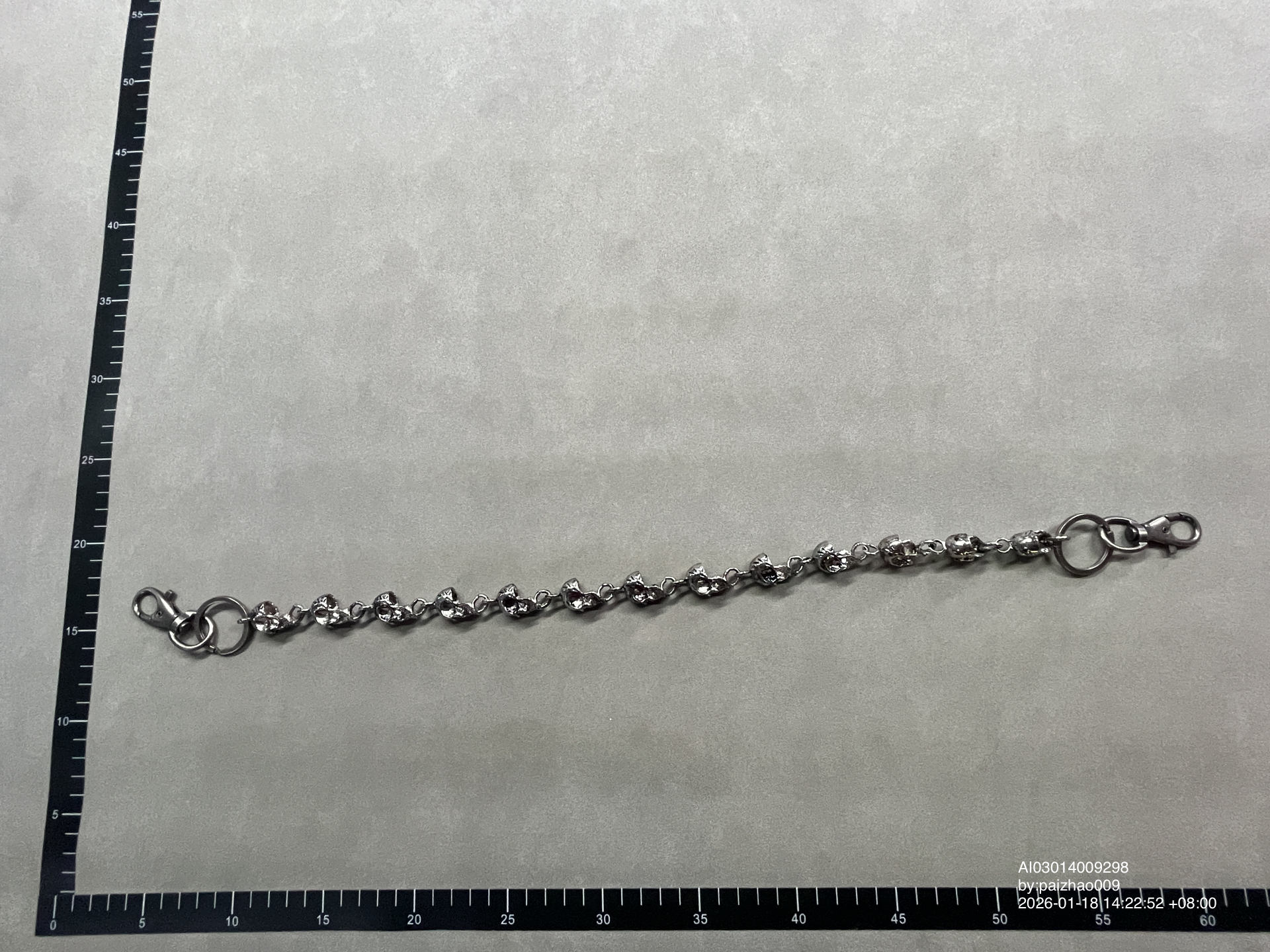 QC Photo - Skull Wallet Chain