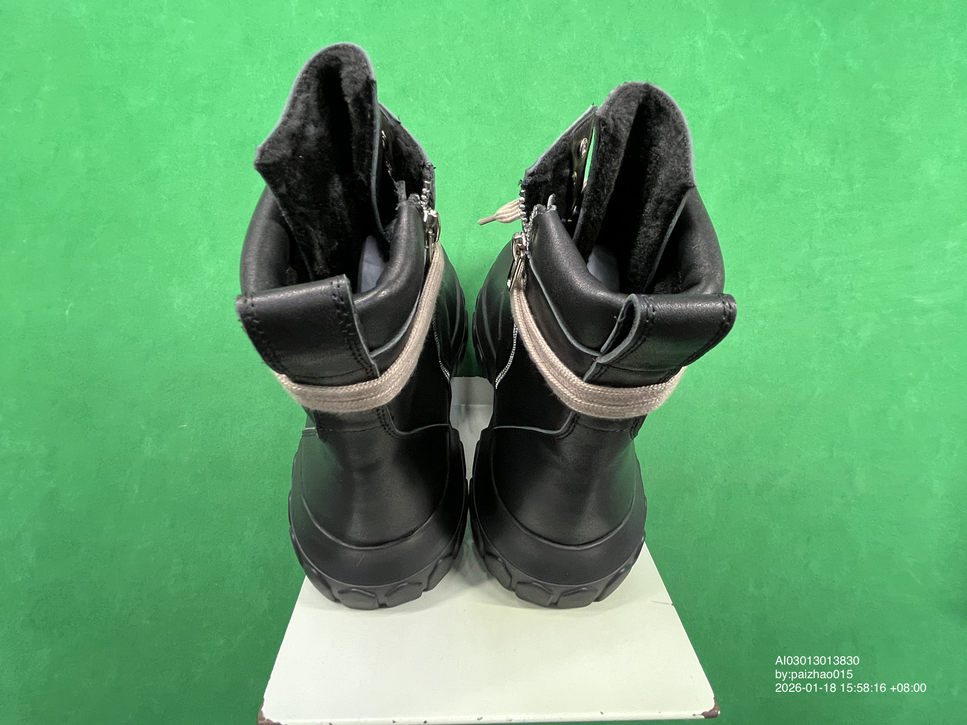 QC Photo - Rick Owens Army Bozo Tractor Boots