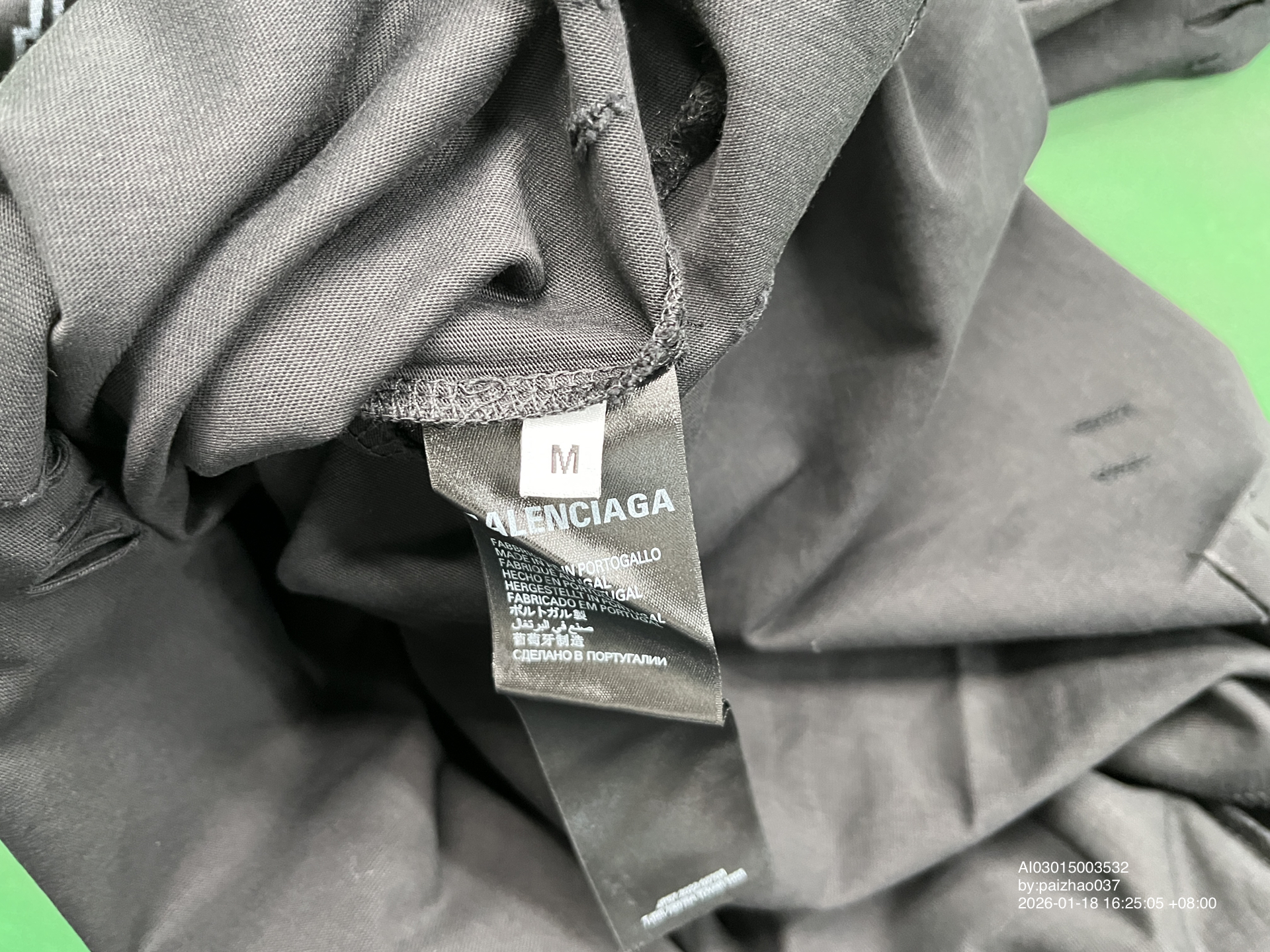 QC Photo - Balenciaga Paris Moon Tee