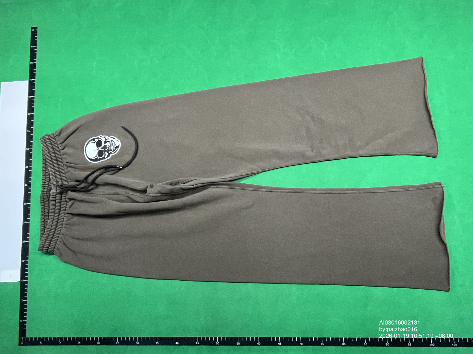 QC Photo - Number Nine Skull Sweatpants