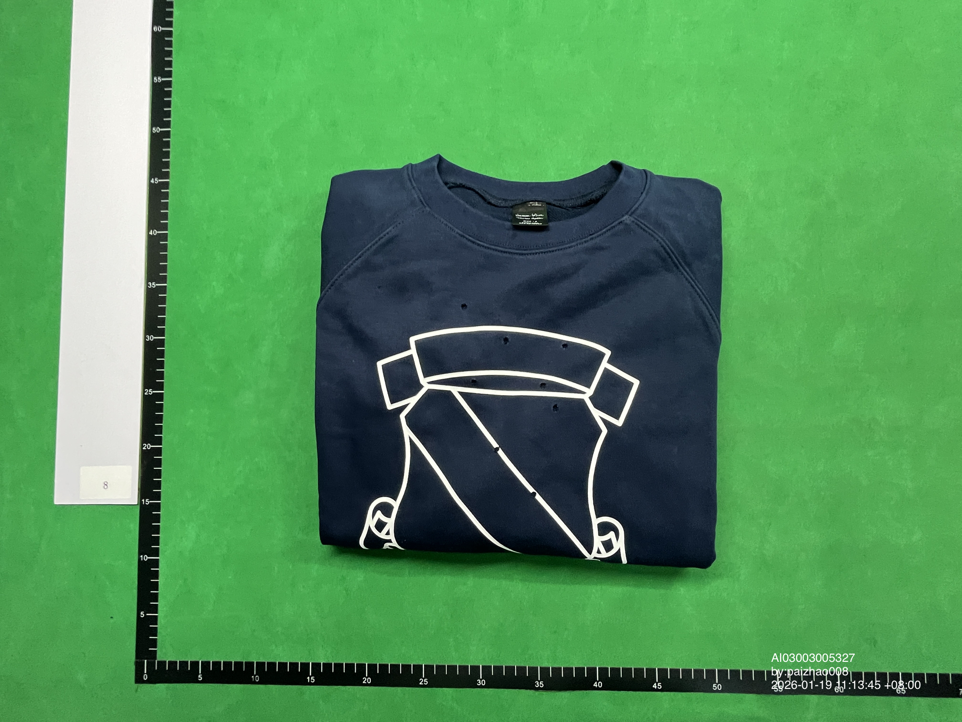 QC Photo - Number Nine Shield Crewneck Sweater (3 Variants)